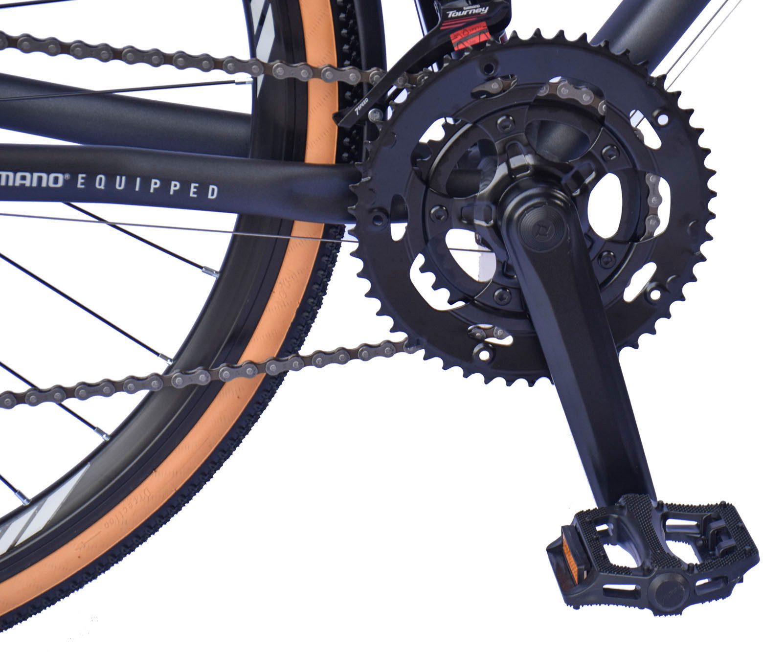 WYNN Gravelbike GRL1.1, 14 Gang Shimano Tourney Schaltwerk, Kettenschaltung – Bild 5 von 5