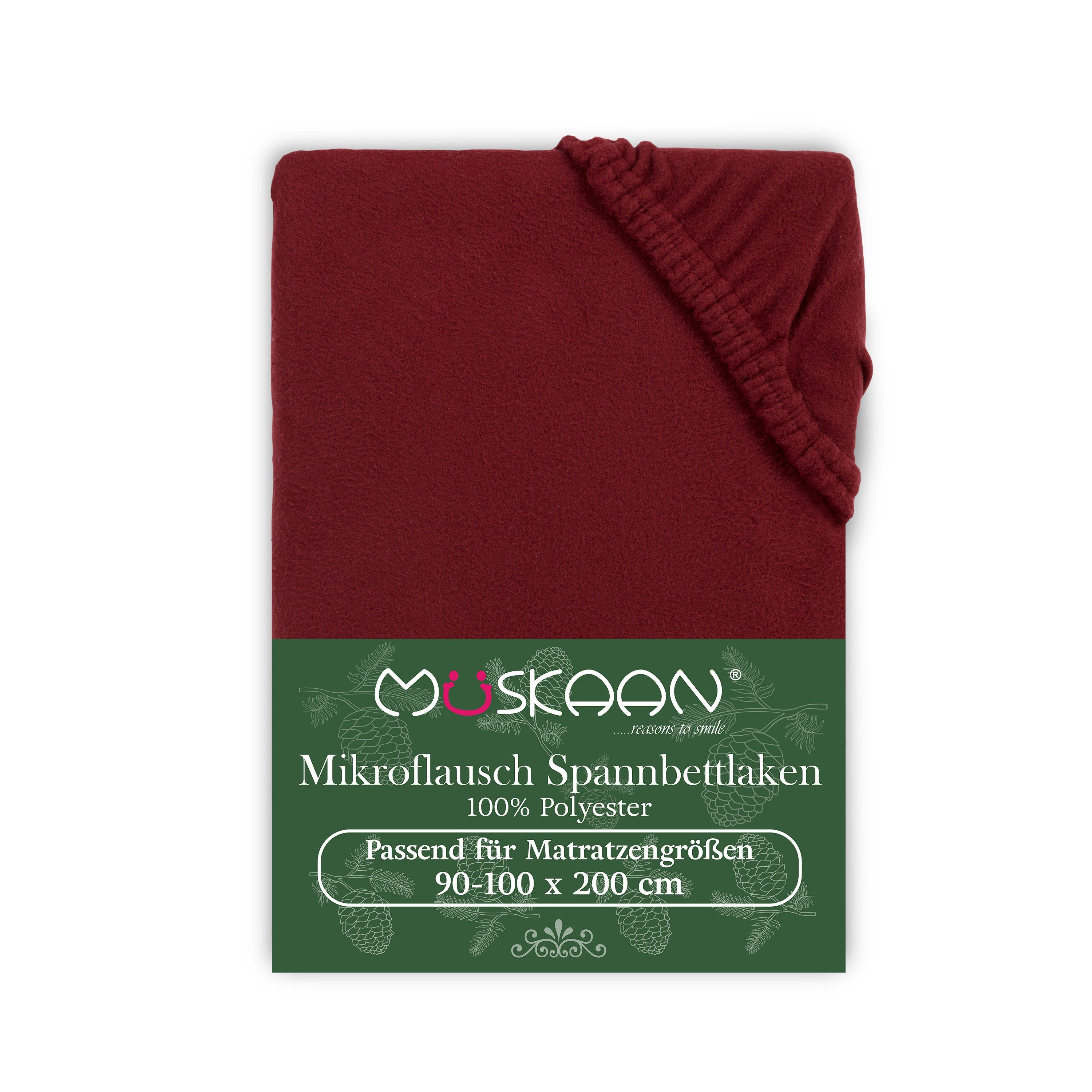 Müskaan Spannbettlaken Spannbetttuch Bettlaken Winter Flausch günstig online kaufen