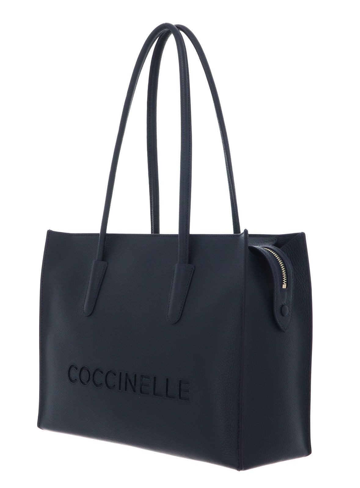 COCCINELLE Handtasche Handbag Grained Leather, aus echtem Rindsleder