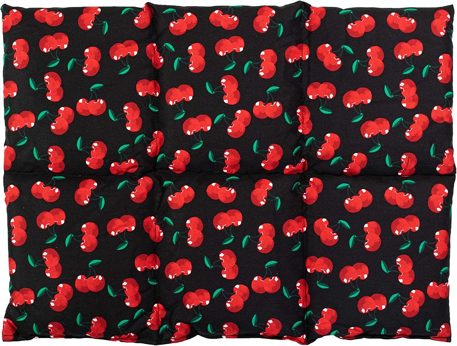 Wärmekissen Kirschkernkissen groß 40x30cm 6-Kammer, z.B. Rücken, Bauch - Wärmekissen Körnerkissen für Mikrowelle und Backofen - Kirschkern Kissen 30x40, Als Wärmekissen für die Mikrowelle oder den Backofen. Als Kältekissen für Kühlschrank oder Gefriertruhe.