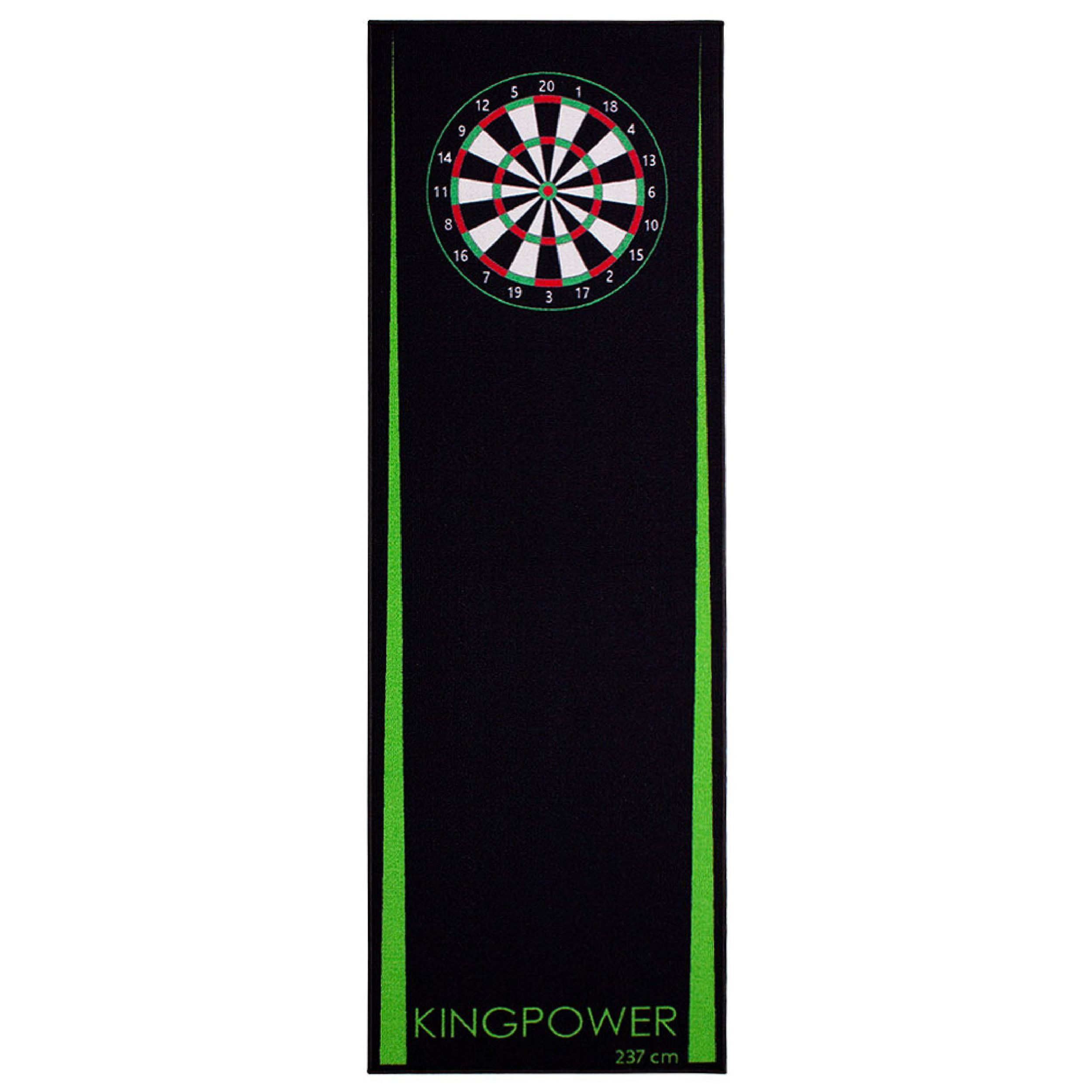 Dartmatte Dart Matte Dartteppich Turnier Matte Dartmatte Darts 237x80cm Grün