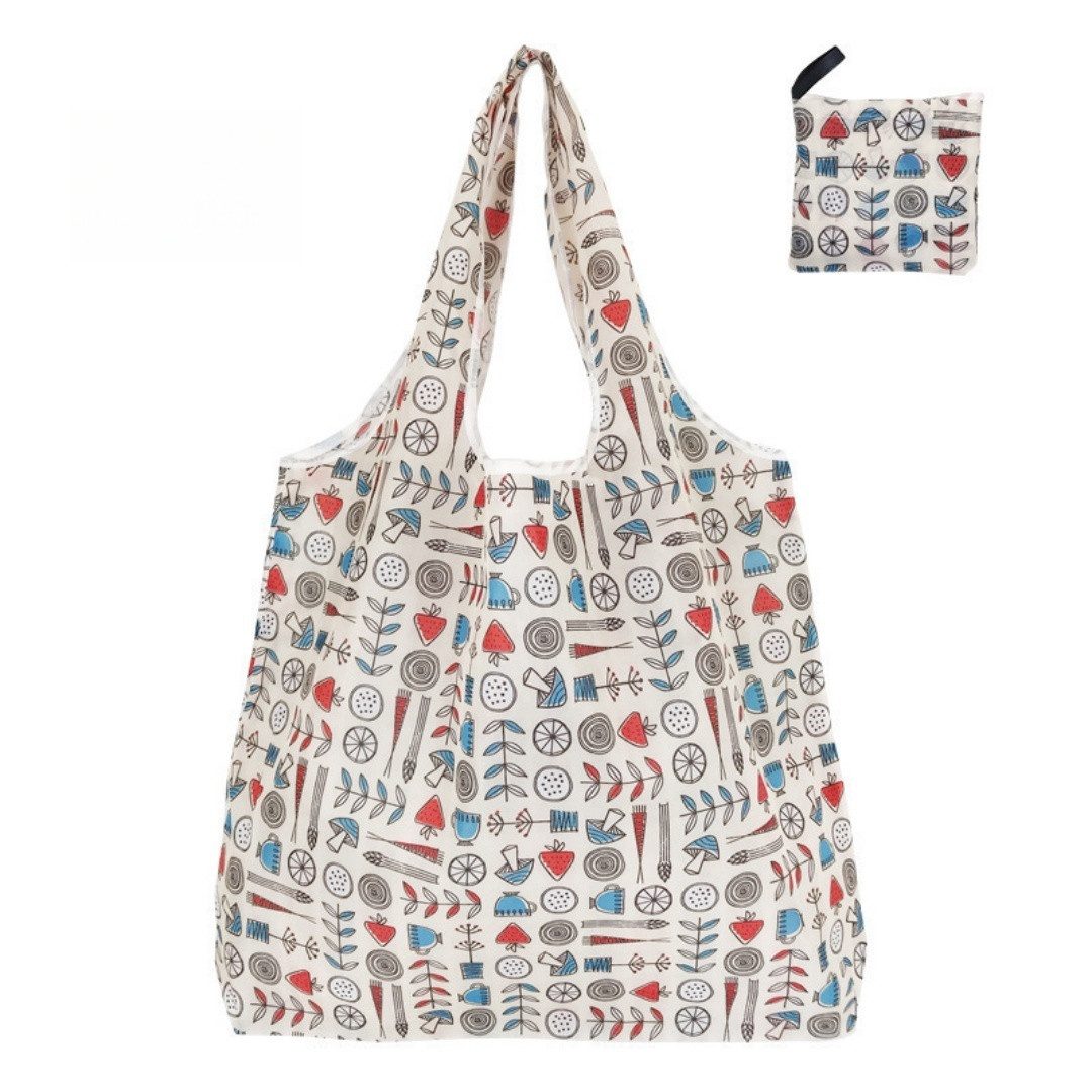 nsihing Schultertasche Einkaufstasche Faltbar Groß, Einkaufsbeutel Stoff Wiederverwendbare, für Reisen, Einkaufen und Stadtbummel.