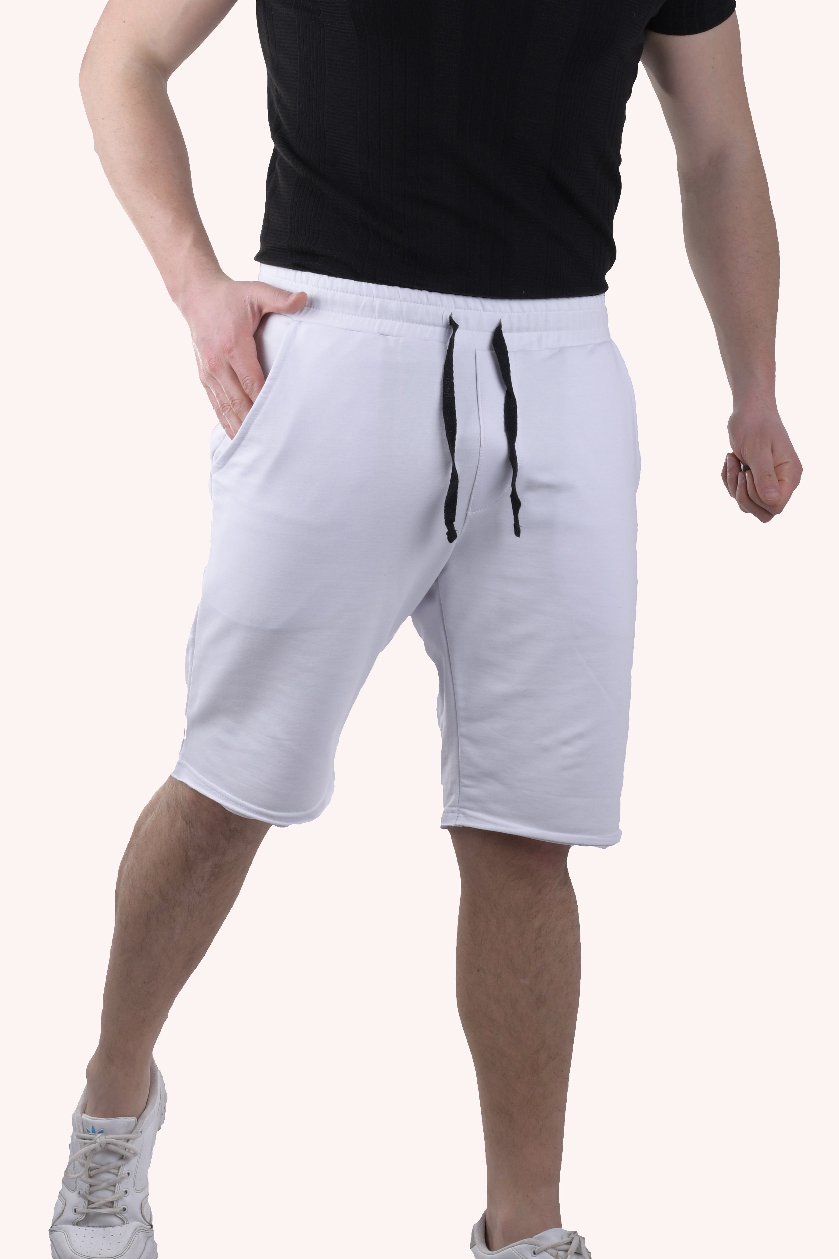 Megaman Jeans Sporthose Kurze Hose Trainingshose JH-5011