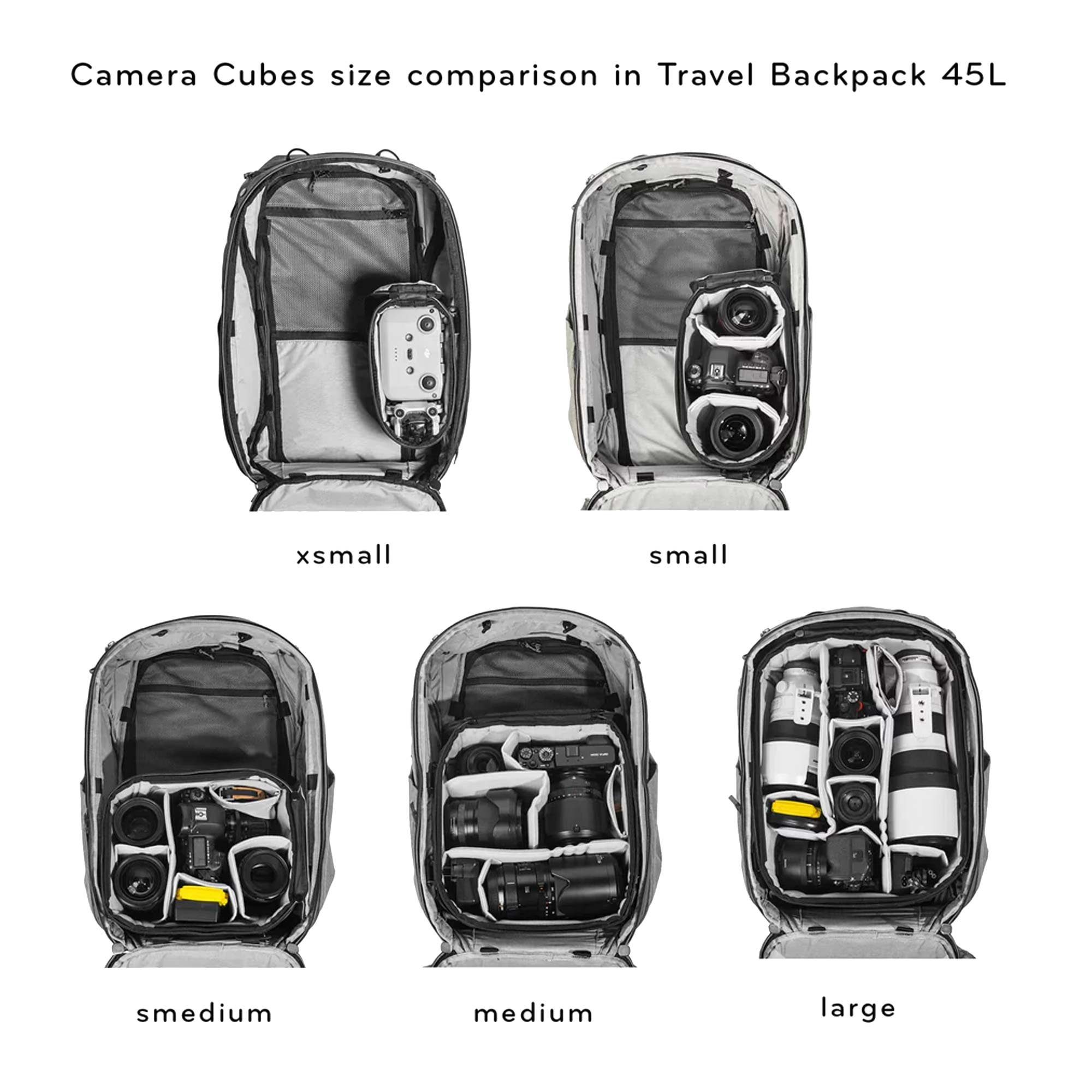 Peak Design Kameratasche Camera Cube V2 - Packwürfel Large
