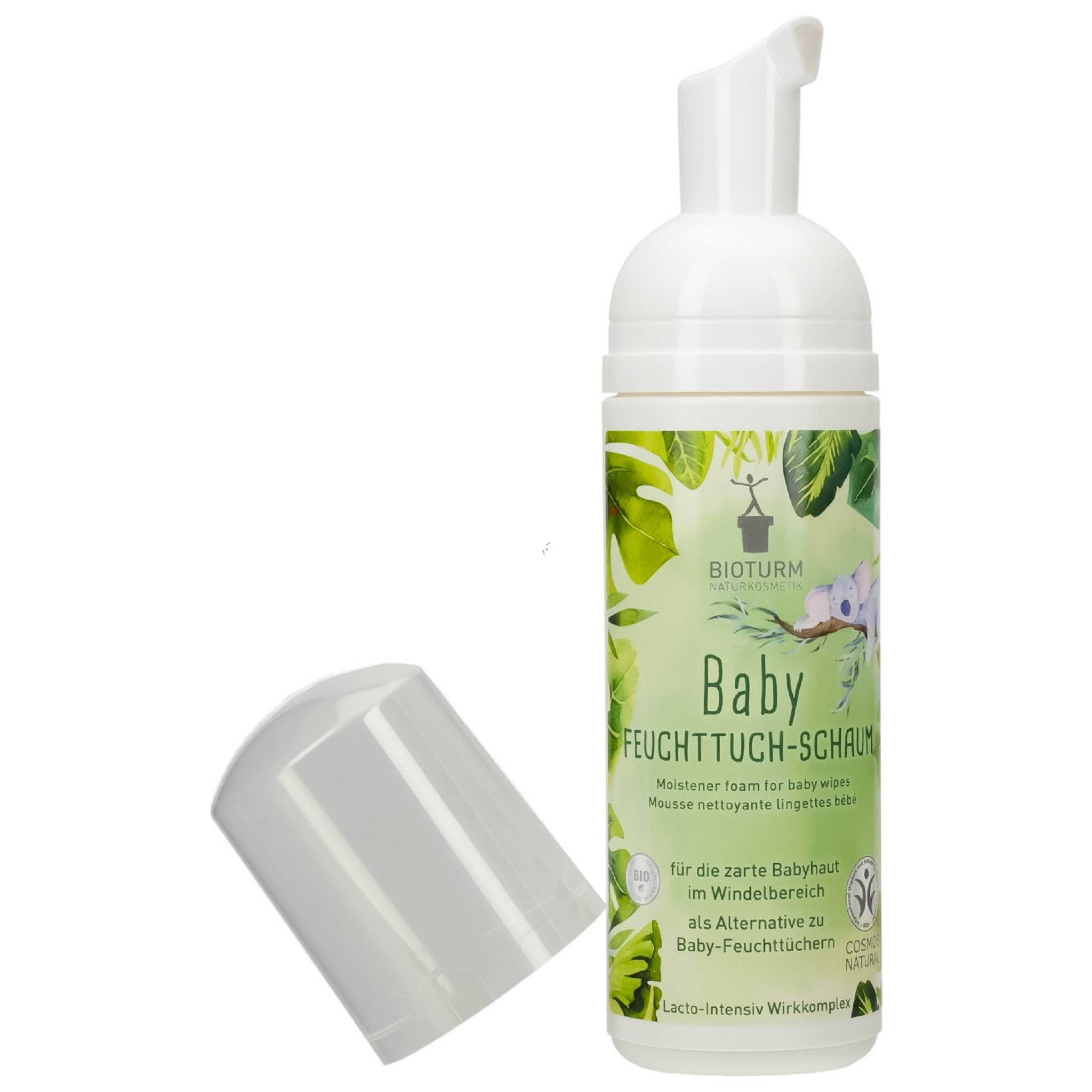 Bioturm Feuchtigkeitscreme BIOTURM Baby Feuchttuch-Schaum
