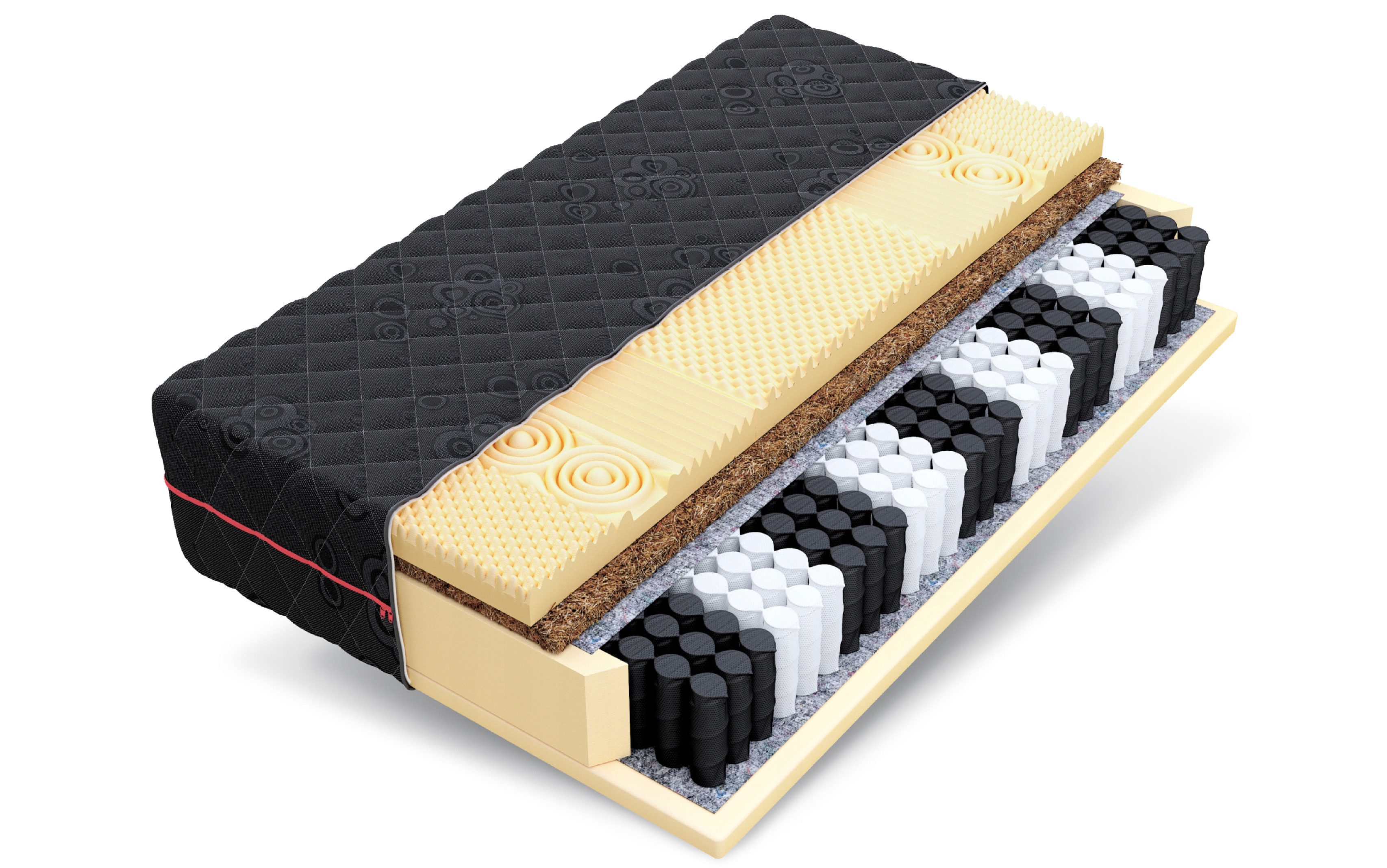 Taschenfederkernmatratze DARK 90x200, 140x200, 160x200, 180x200 günstig online kaufen