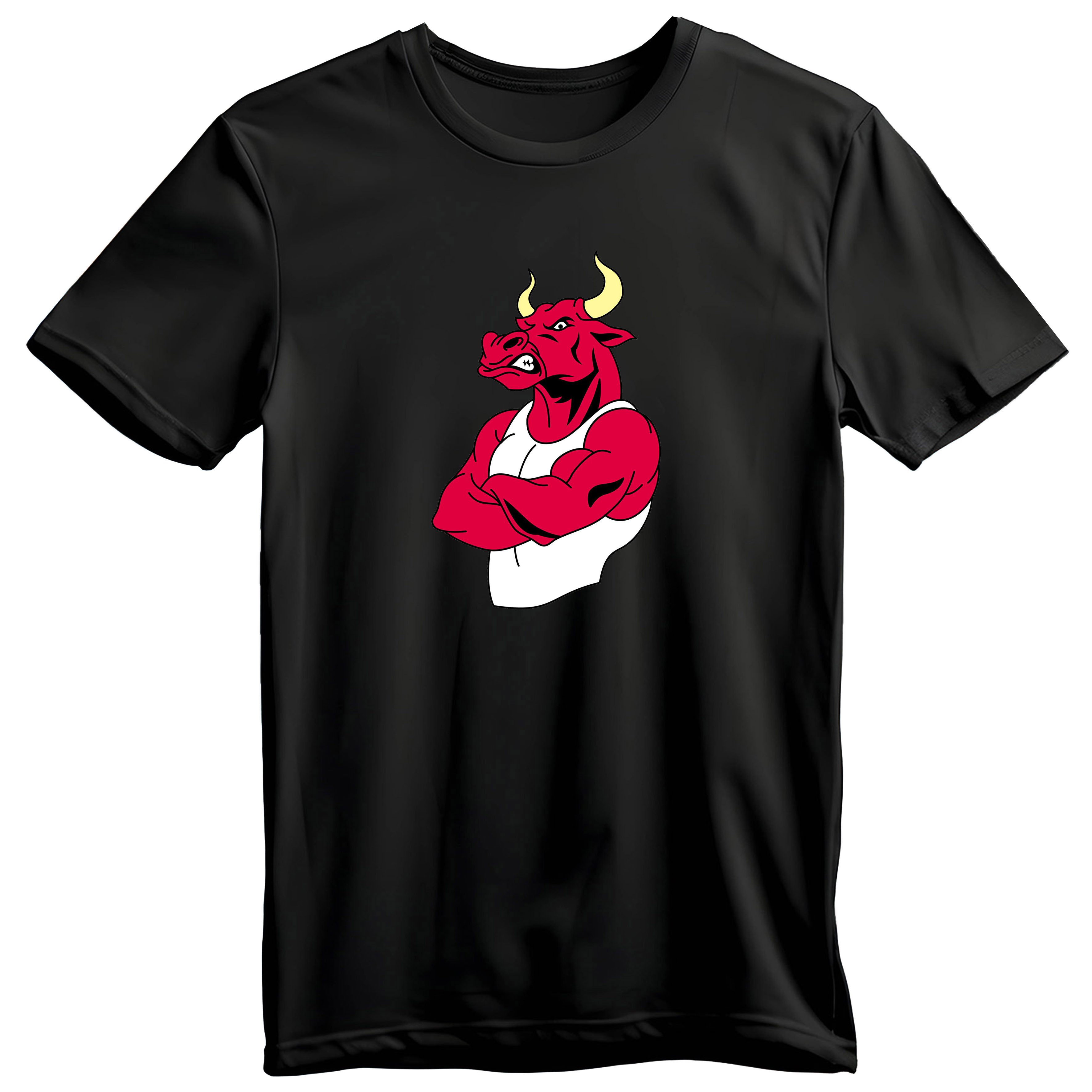 Banco T-Shirt Roter Stier mit Unterhemd 100% Baumwolle günstig online kaufen