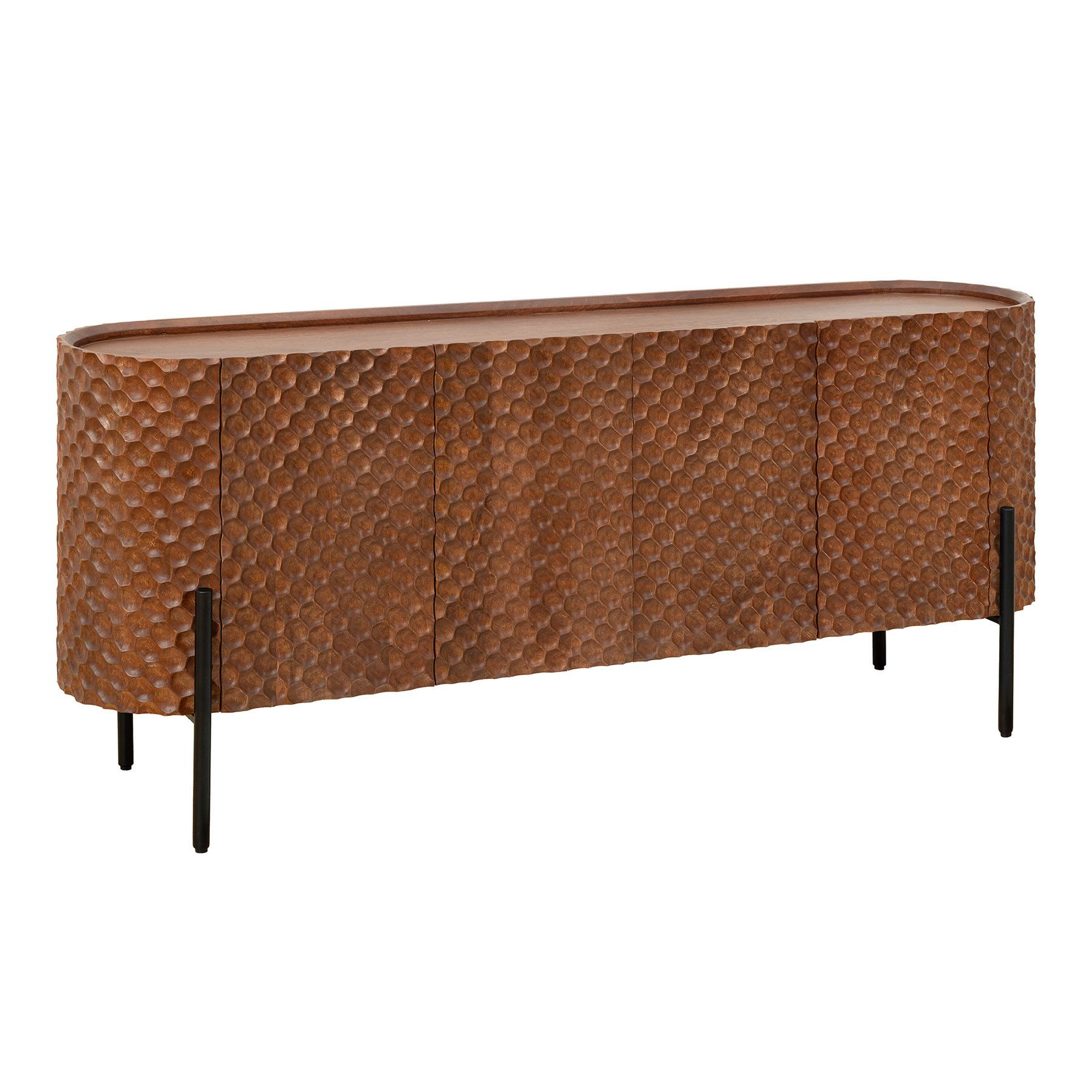 riess-ambiente Sideboard ADLON 170cm braun / günstig online kaufen