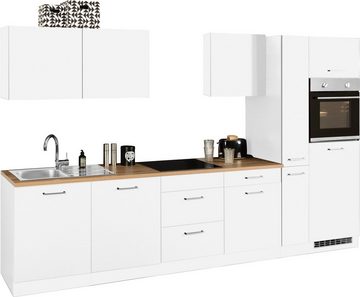 HELD MÖBEL Küchenzeile Kehl, ohne E-Geräte, Breite 330 cm, für Kühlschrank und Geschirrspüler