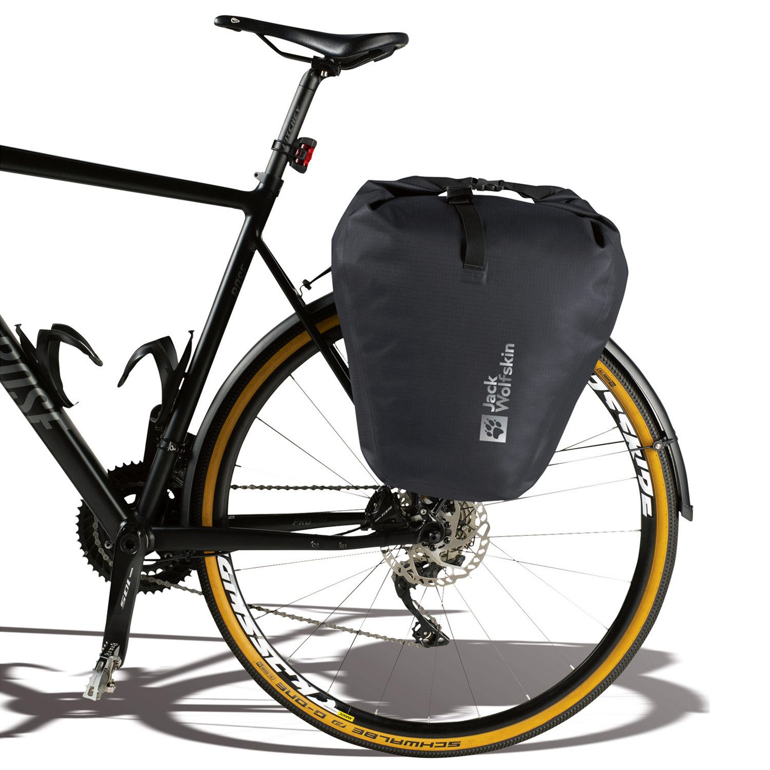 Jack Wolfskin Umhängetasche Jack Wolfskin Fahrradtasche Gravex 20 phantom (1, 1-tlg., 1)
