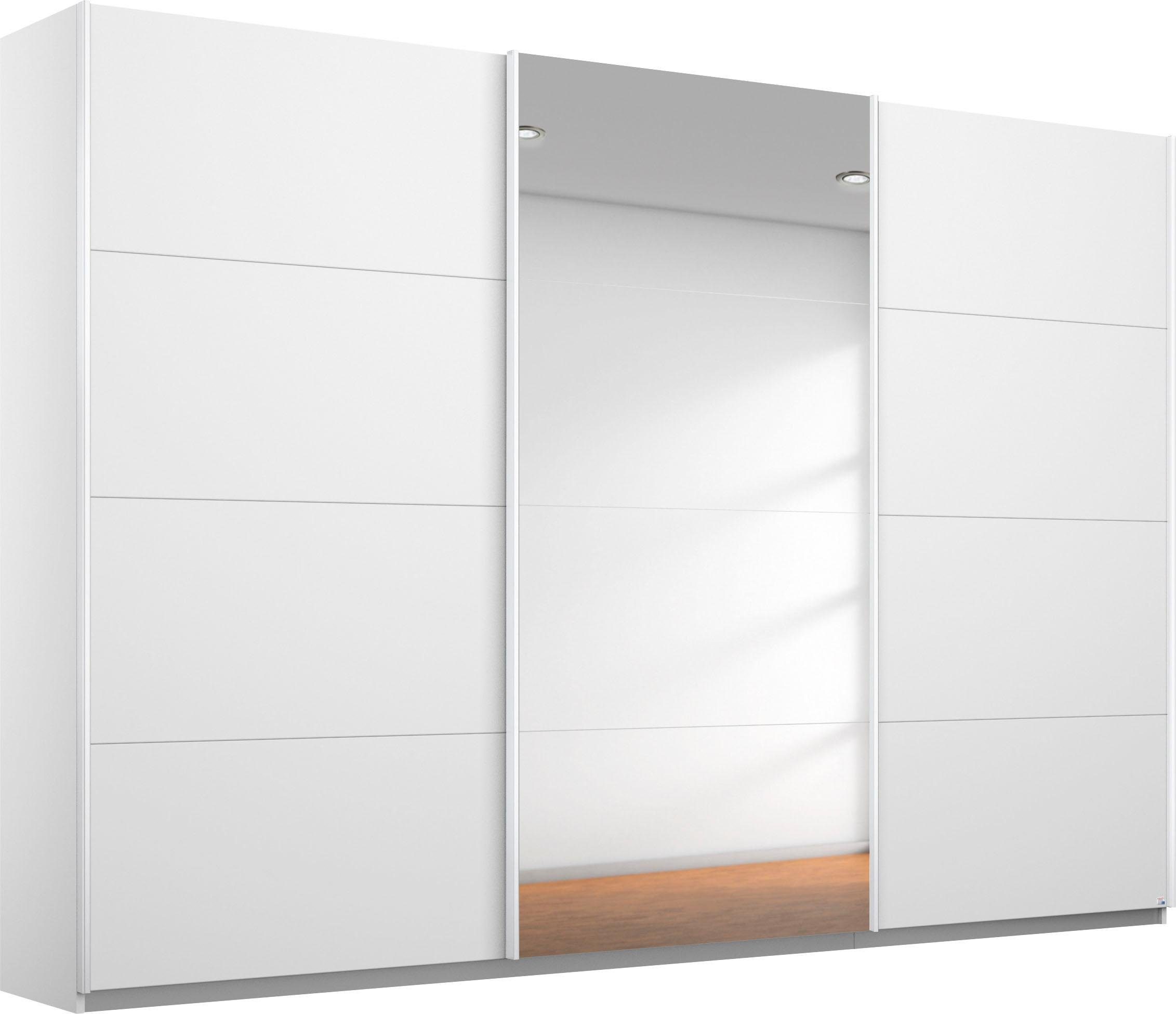 rauch Schwebetürenschrank Kleiderschrank Schrank Garderobe Wäscheschrank KEPAN inkl. Schubladen-Einsatz und extra Einlegeböden MADE IN GERMANY