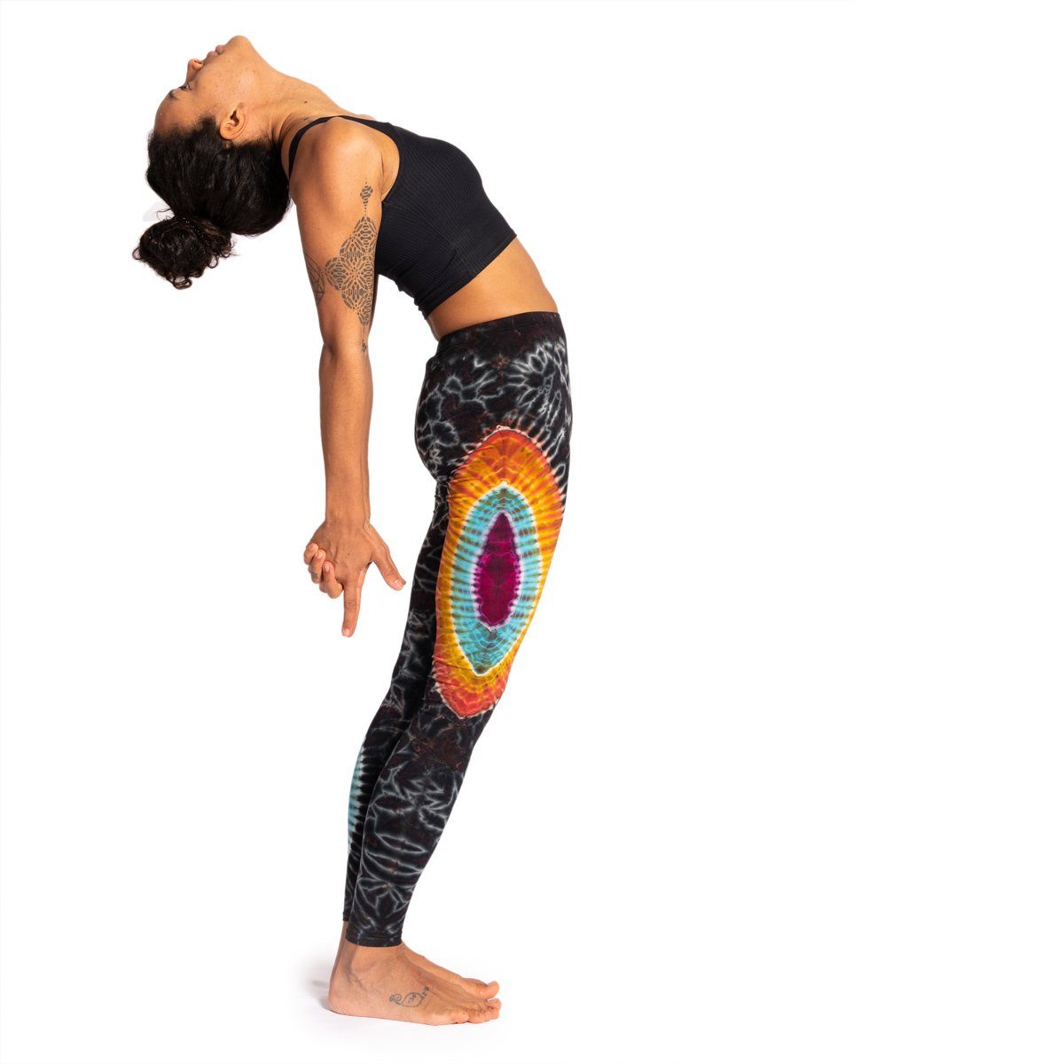 PANASIAM Leggings Unikat Batik Leggings 'Sonne' günstig online kaufen