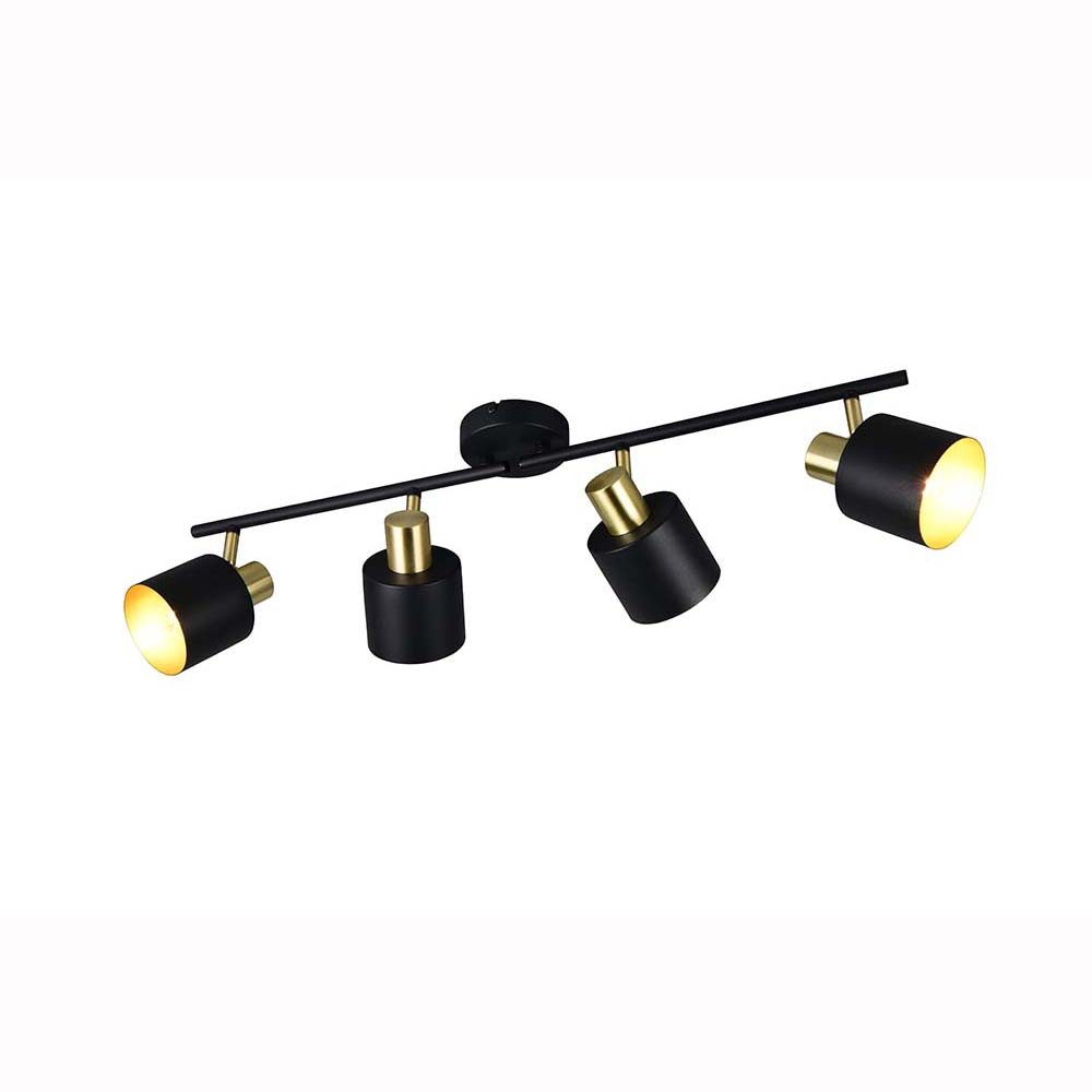 TRIO Leuchten Deckenleuchte, Leuchtmittel nicht inklusive, Deckenleuchte Deckenlampe Schlafzimmer Strahler schwenkbar