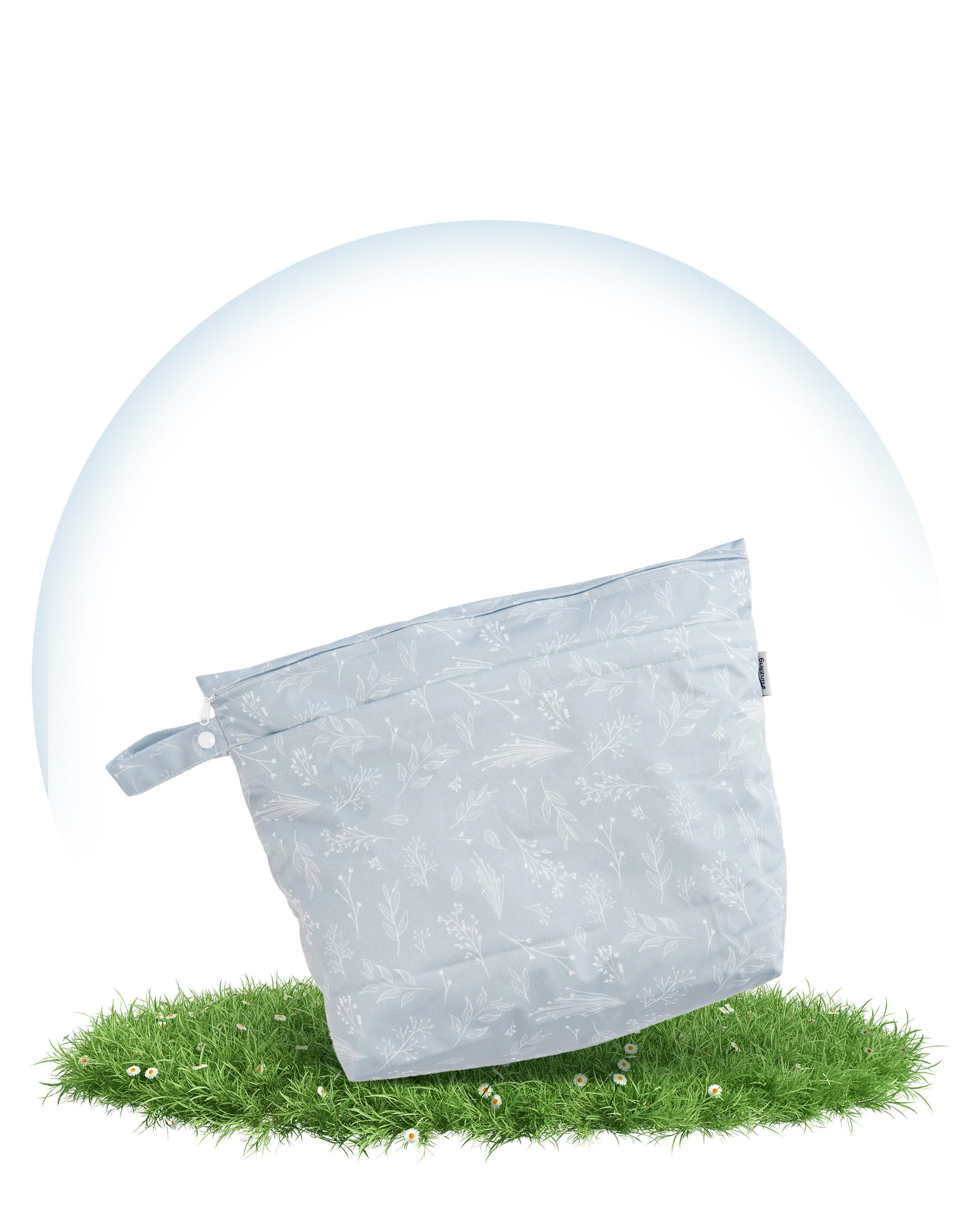 Hinzling Windeltasche Wetbag Duo – 2 in 1 Nasstasche für saubere und dreckige Stoffwindeln