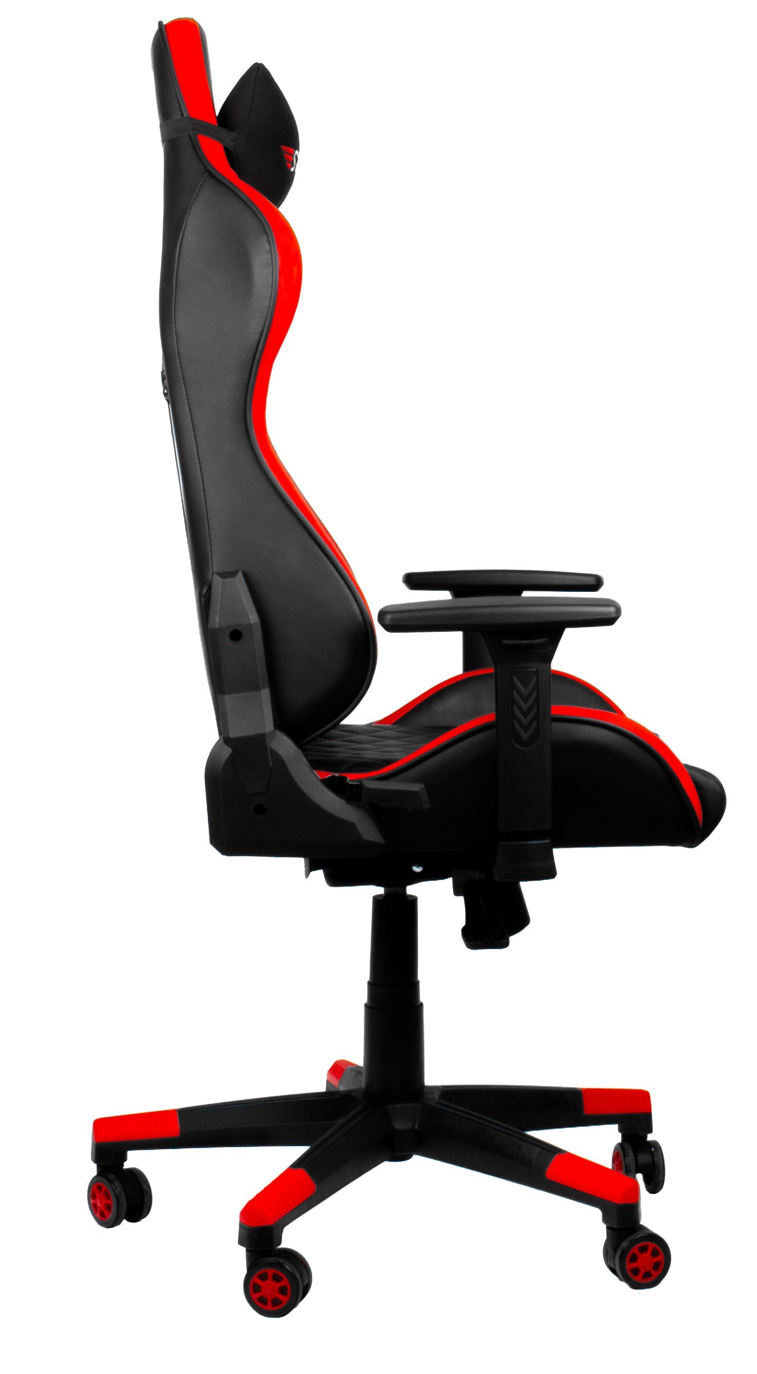 ergonomischer Hyrican "Striker Code Gamingstuhl,Schreibtischstuhl XL" Gaming-Stuhl Red