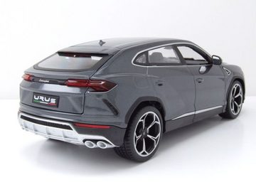 Bburago Modellauto Lamborghini Urus 2018 grau metallic Modellauto 1:18 Bburago, Maßstab 1:18