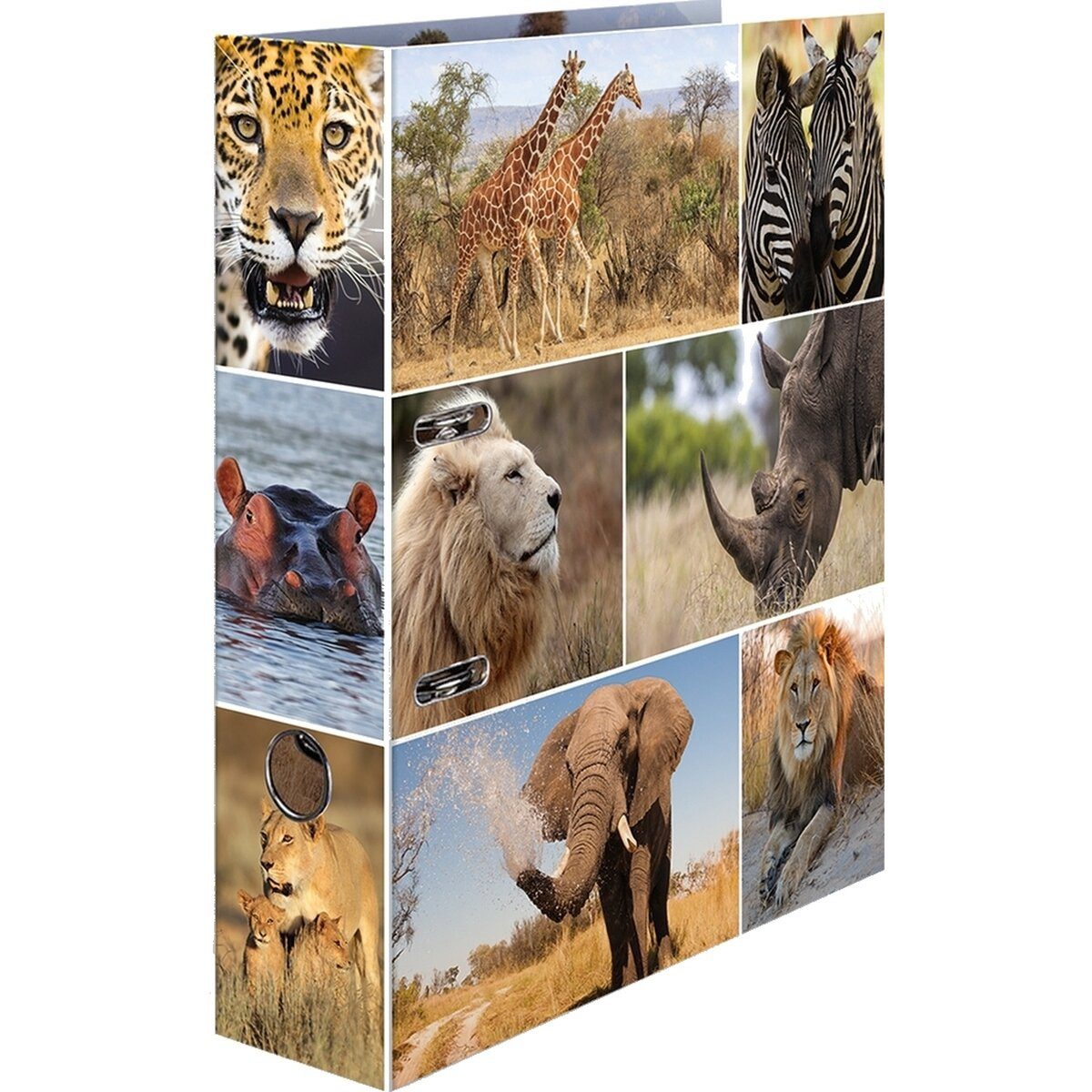 HERMA Aktenordner Motivordner A4 70mm Afrika Tiere