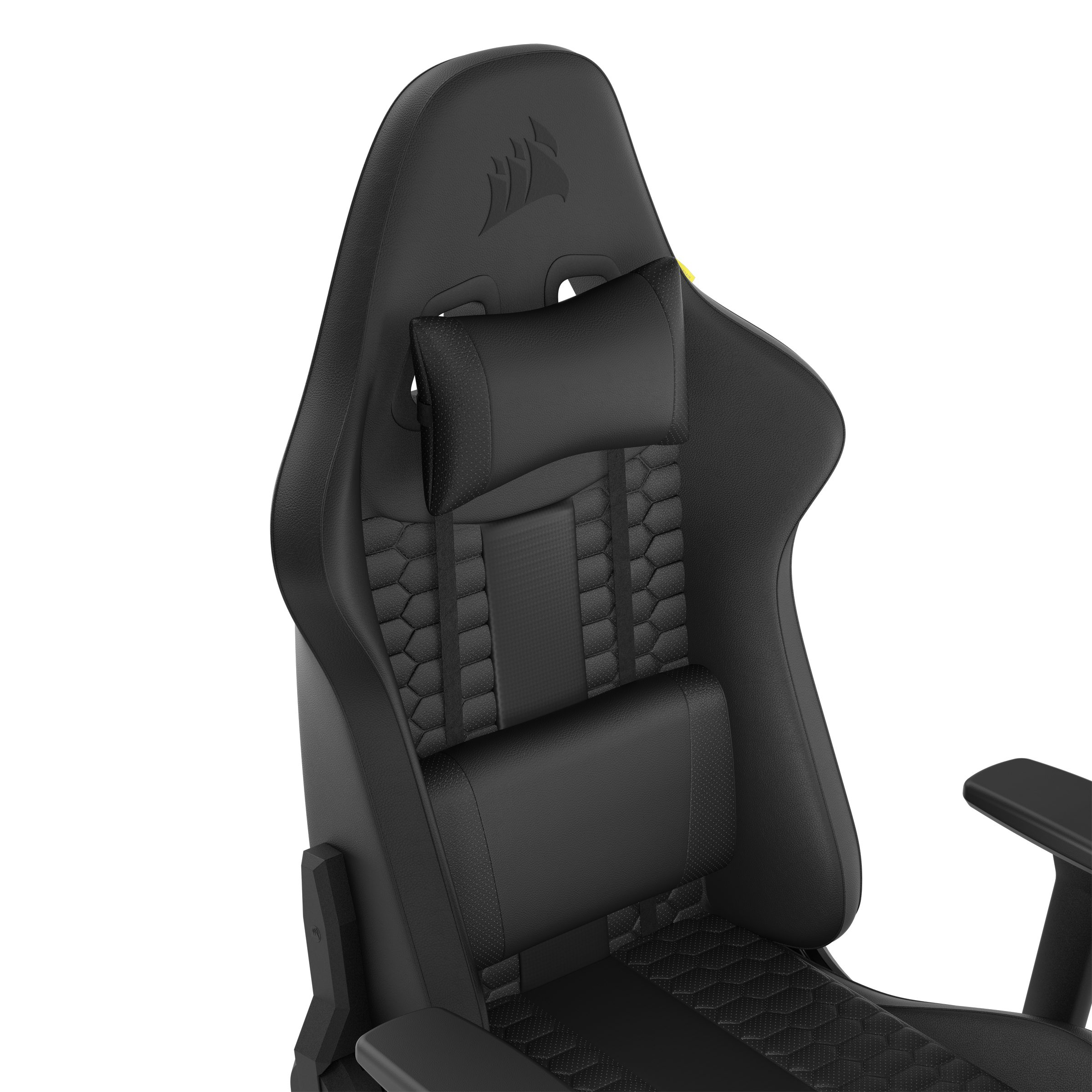 Corsair Gaming-Stuhl TC100 - (Black) RELAXED Leatherette