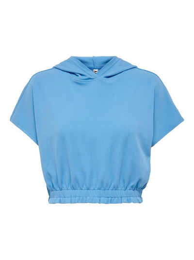 JACQUELINE de YONG T-Shirt Kapuzen Hoodie Sweat T-Shirt JDYSHINE 4250 in Blau