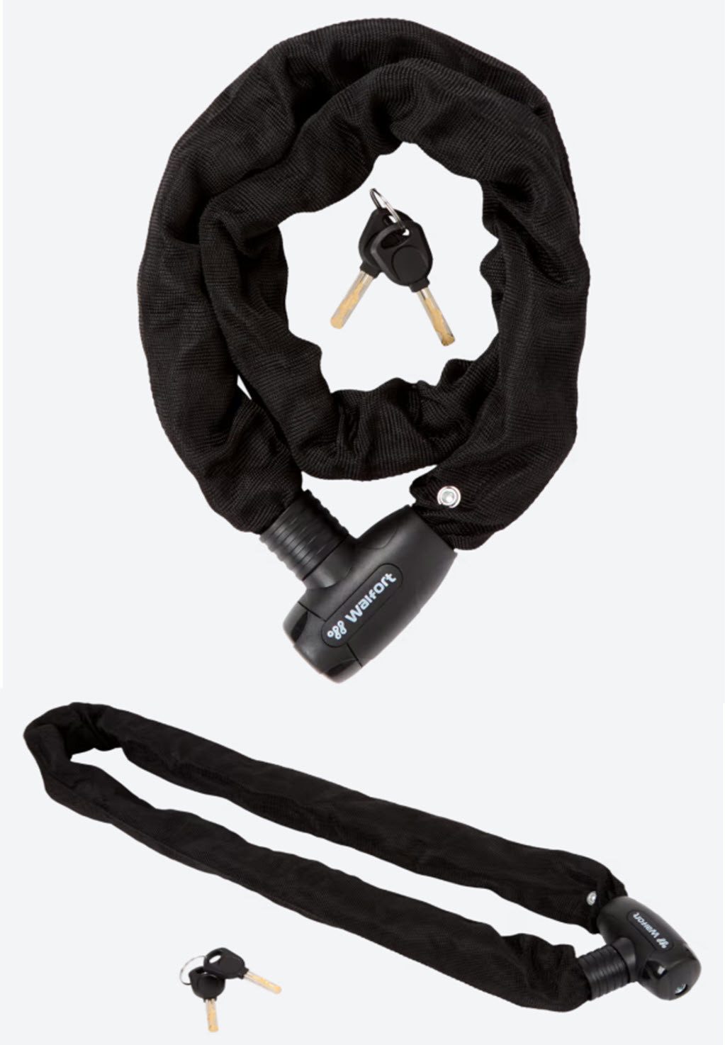 Spectrum Kettenschloss Kettenschloss 9 x 1200 mm schwarz Super Safe