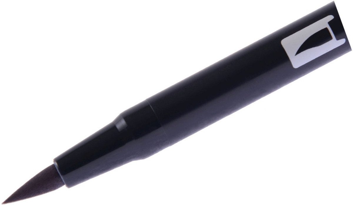 TOMBOW Filzstift Dual-Fasermaler ABT mit Rundspitze/Pinselspitze cool grey 3