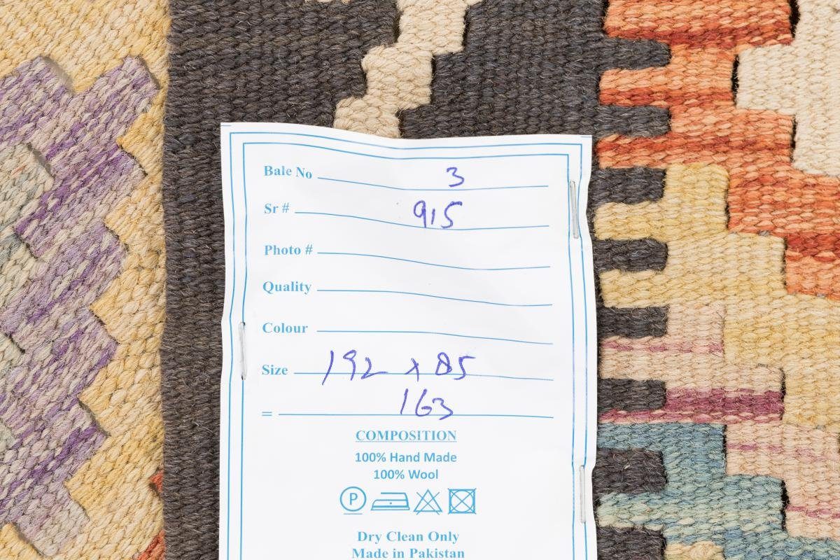 mm Kelim rechteckig, Nain 3 Orientteppich Orientteppich Handgewebter Trading, Afghan Läufer, Höhe: 85x192