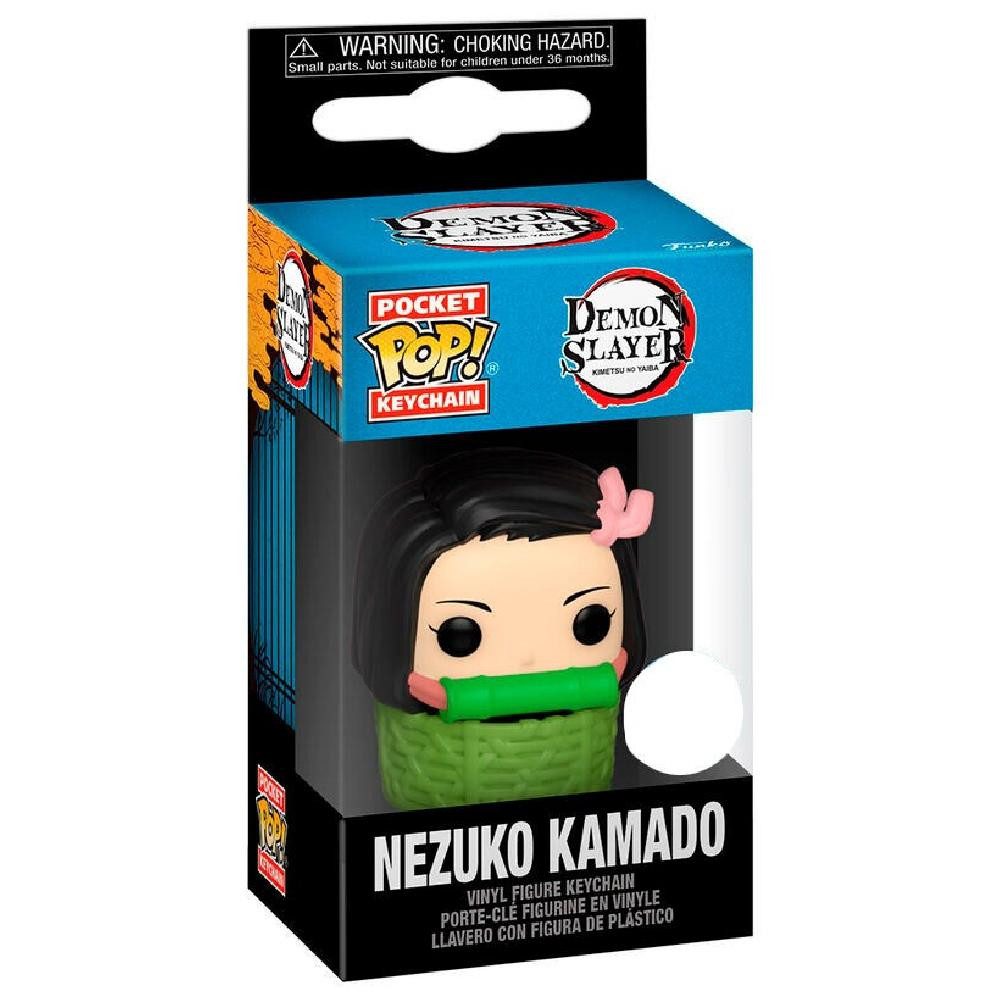 Funko Брелки Demon Slayer Kimetsu no Yaiba Nezuko Kamado - Pocket POP - Keychain