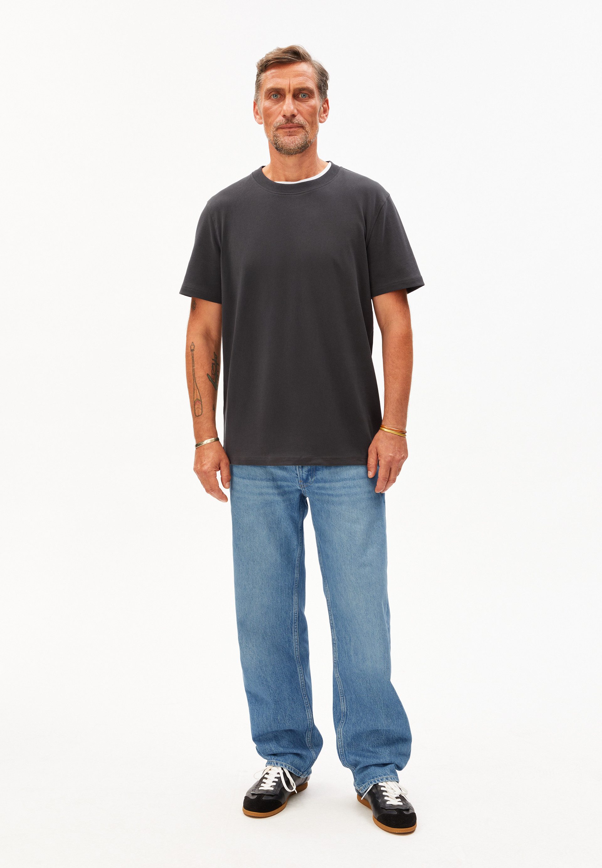 Armedangels T-Shirt MAARKOS (Relaxed Fit) Rundhalsausschnitt günstig online kaufen