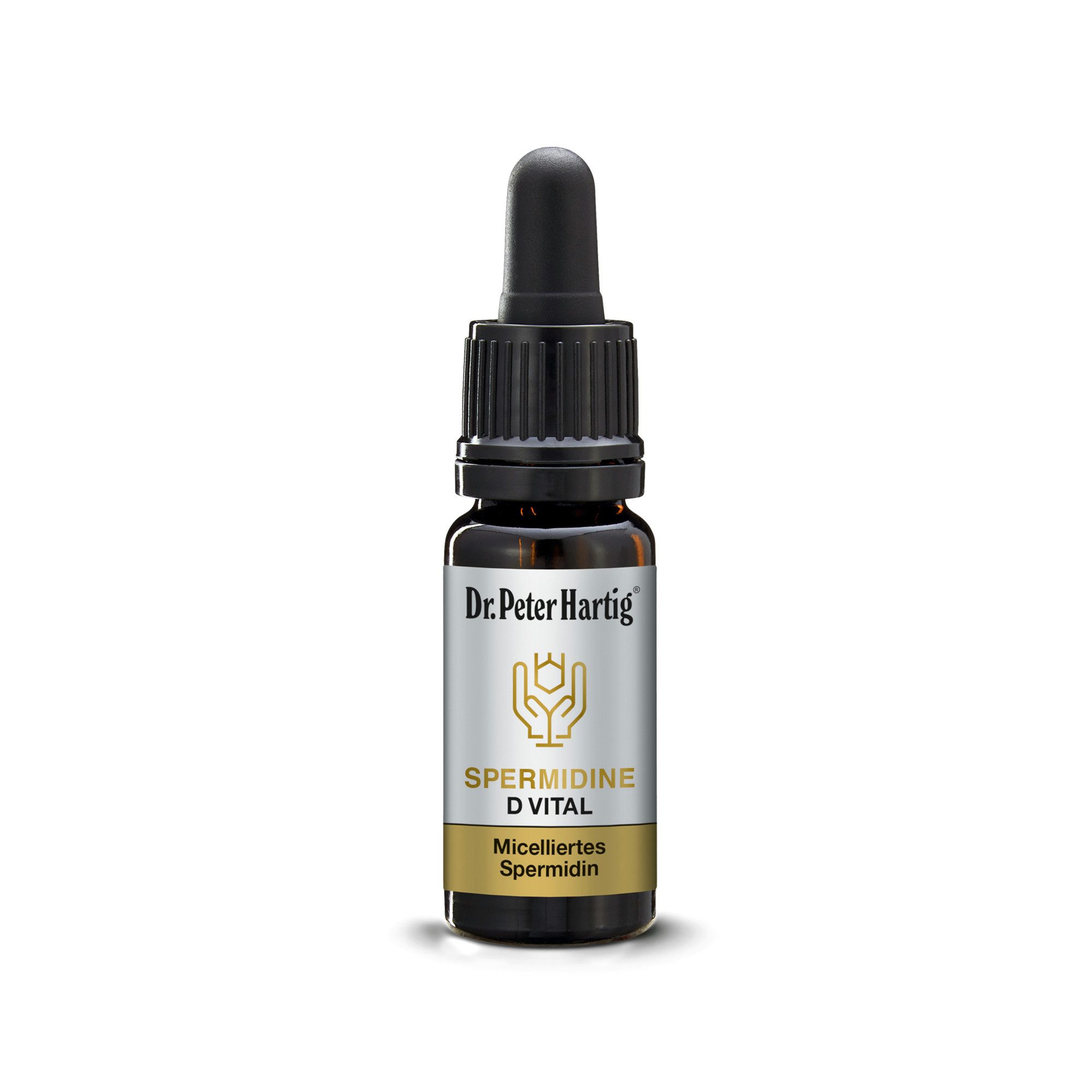 Dr. Peter Hartig Spermidine D Vital, Unterstützung von Stoffwechsel und Immunsystem, Tropfen, 10ml, 3-Monats-Vorrat à 10 ml