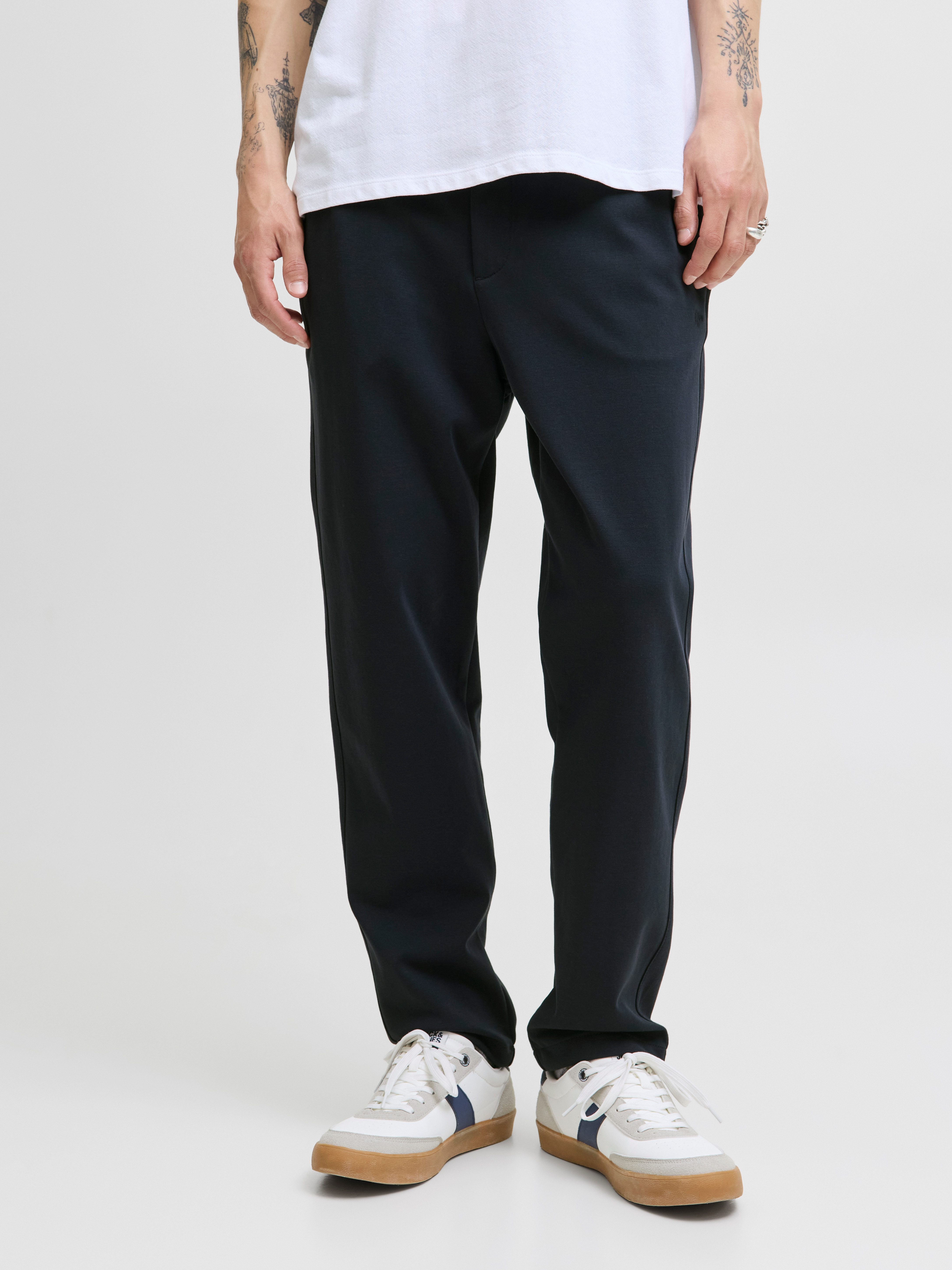 Jack & Jones Herren Chino Hose JPSTACE NEO JOGGER - Mid Waist - Tapered Fit günstig online kaufen