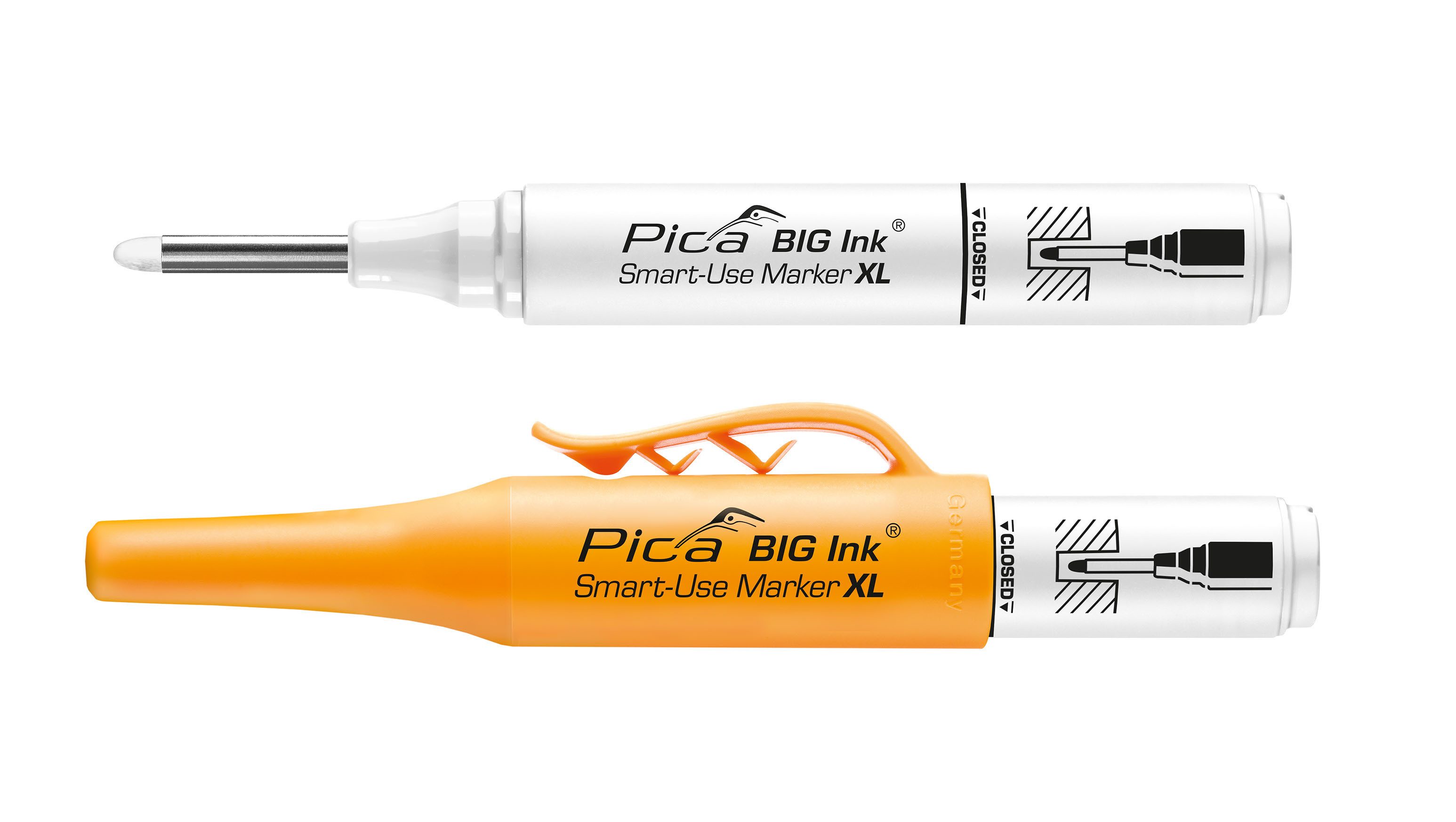 Marker Pica BIG INK Smart-Use Permanent Marker XL Weiß