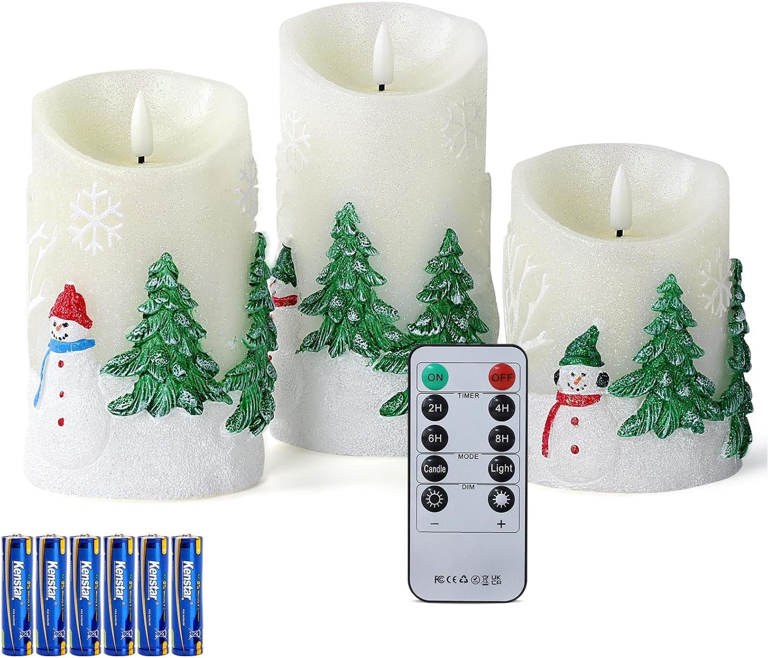 EXTSUD LED-Kerze 3 Stück LED Kerzen, günstig online kaufen