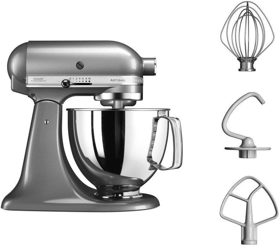 KitchenAid Küchenmaschine Artisan 5KSM125ECU, 300 W, 4,8 l Schüssel – Bild 4 von 5