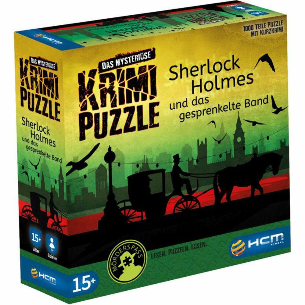 HCM KINZEL Puzzle Sherlock Holmes, 1000 Puzzleteile