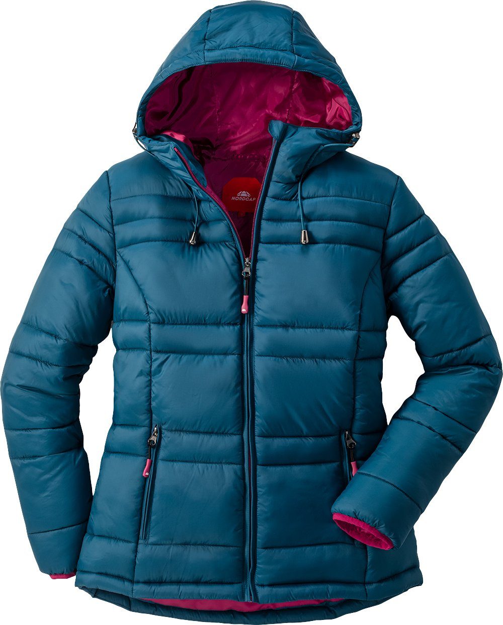 Nordcap Steppjacke Leichte Übergangsjacke, sportlich mit Kapuze