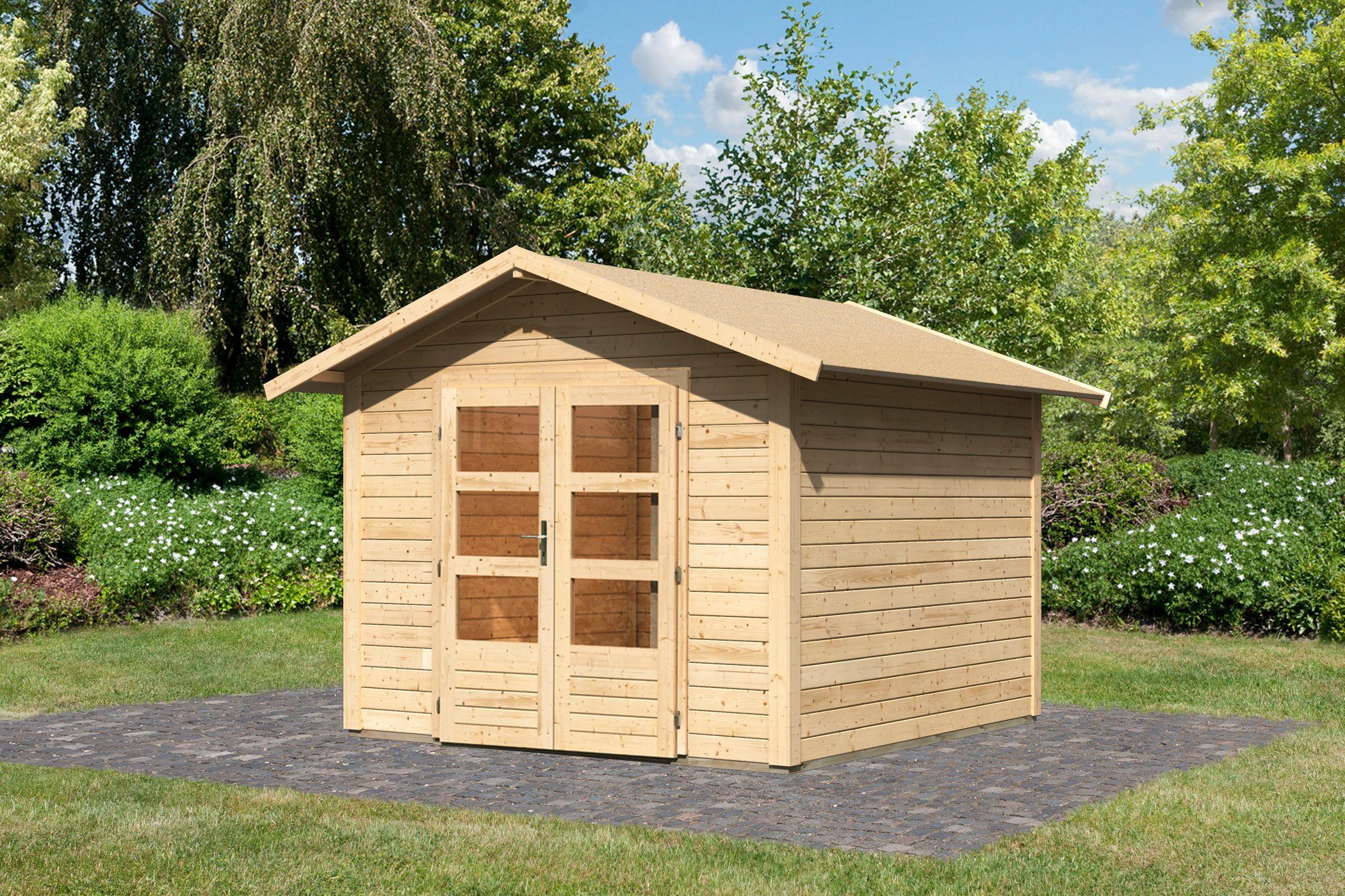 Karibu Gartenhaus Talkau 6, BxT: 300x304 cm