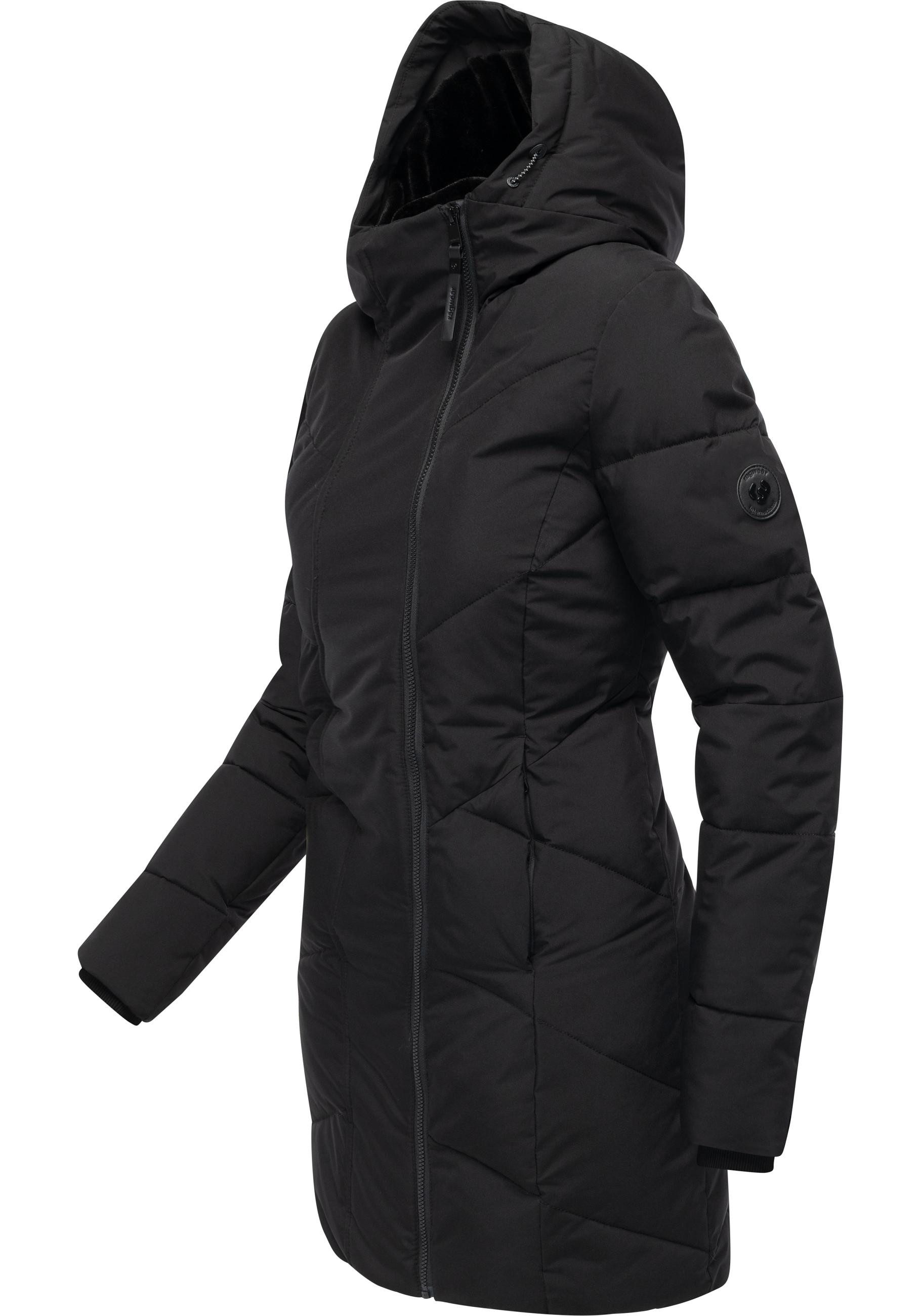 Ragwear Steppmantel Pevilla YOUMODO Wasserdichter Damen Winter gesteppter Kurzmantel