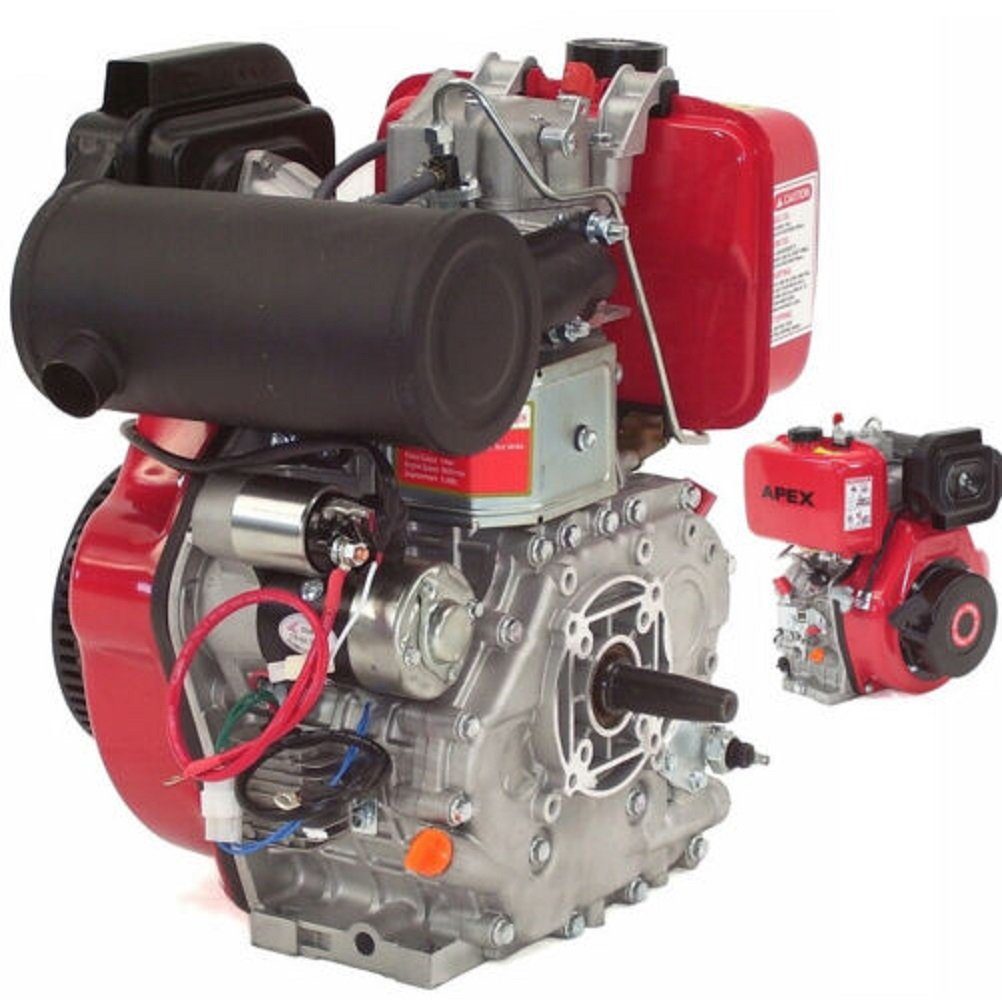 Stromerzeuger Dieselmotor Motor Standmotor E-Start 498cc 12PS 06286