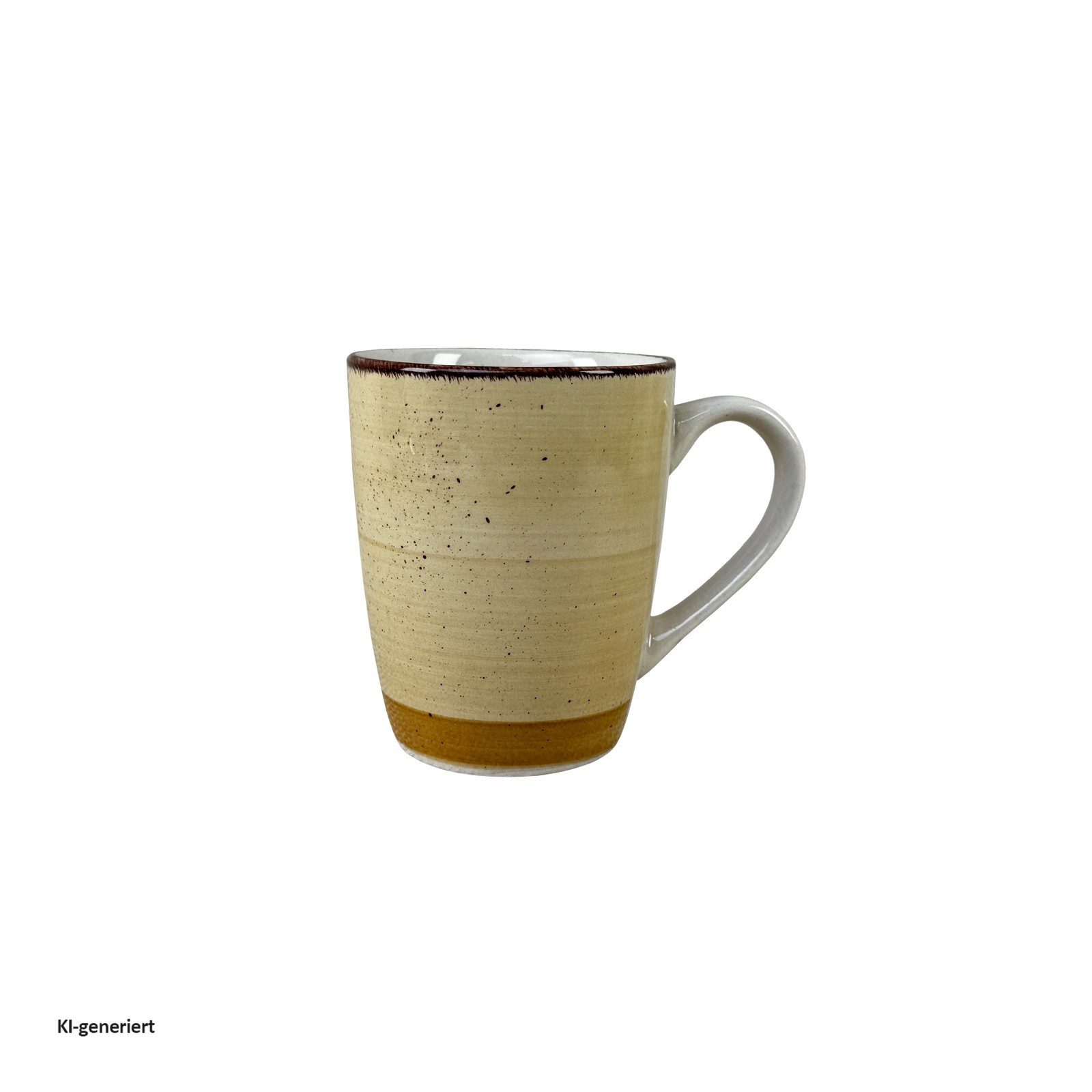 NTK-Collection Frühstücks-Geschirrset Geschirrset 16-teilig beige Antonia (16-tlg), 4 Personen, Keramik, Tafelservice Frühstücksset – Bild 5 von 5