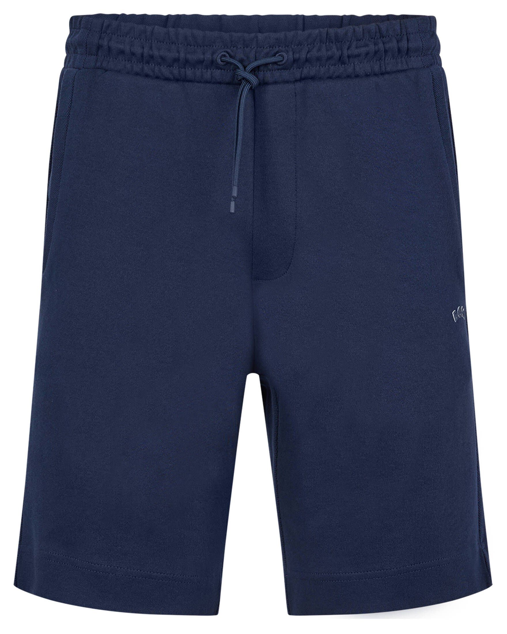 BOSS Shorts Herren Sweatshorts HEADLO CURVED (1-tlg) navy (236)