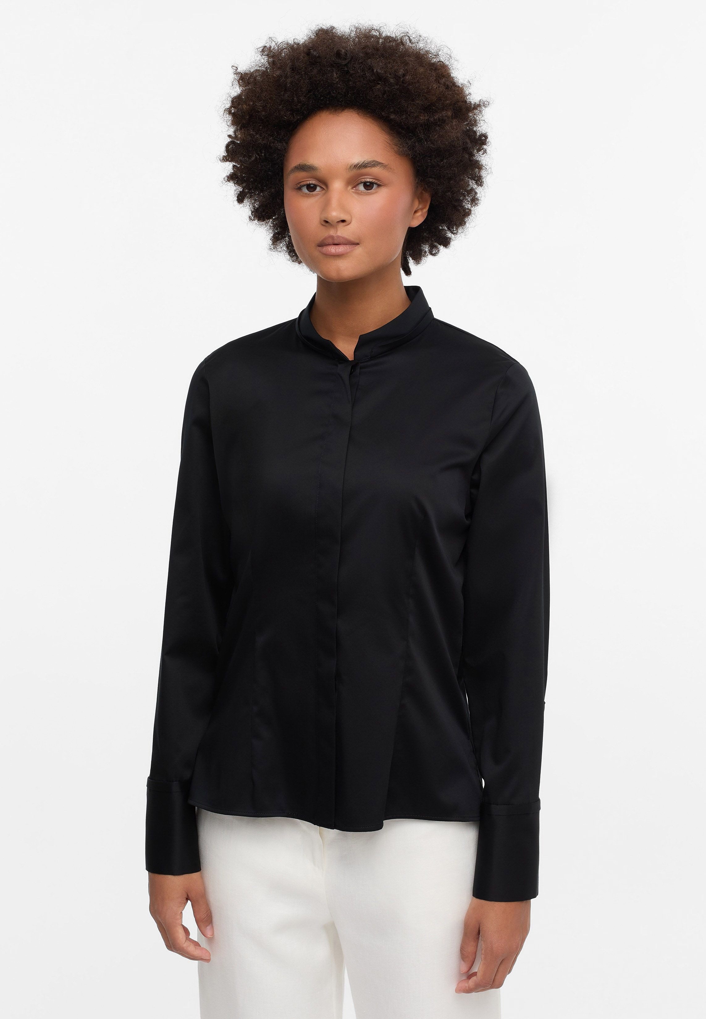 Satinbluse