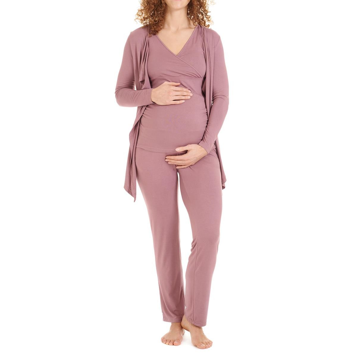 Umstandspyjama Schwangerschaft - Pyjama Set - Homewear - Weich
