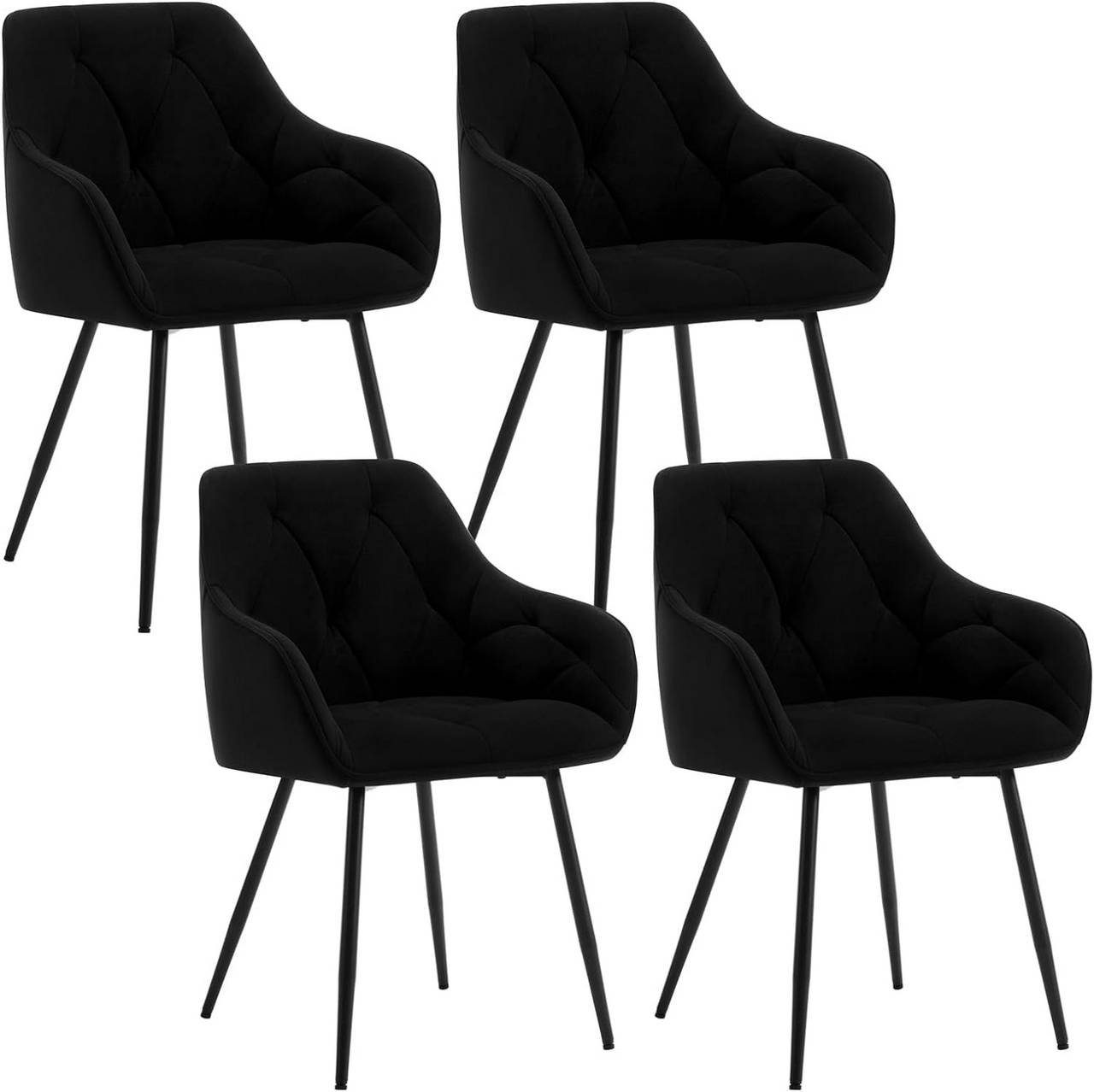 Woltu 4-Fußstuhl (Set, 4 St), Esszimmerstühle günstig online kaufen