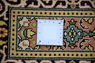 Seidenteppich Boxes 6319, Kayoom, rechteckig, Höhe: 10 mm, Einzelstück mit Zertifikat, Wohnzimmer