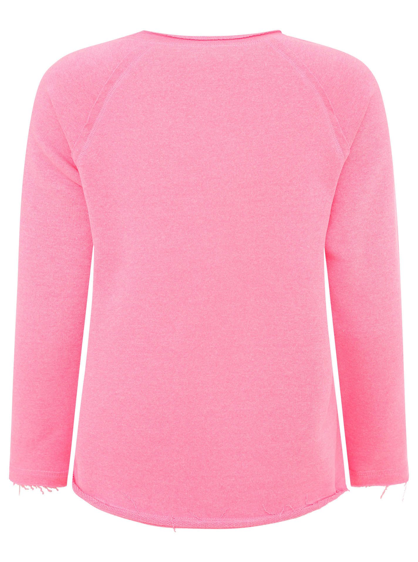 Zwillingsherz Sweatshirt "Moin Nordsee" mit Used-Look Kanten