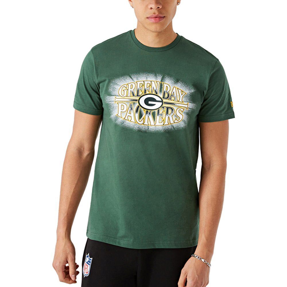 New Era Print-Shirt NFL Football Green Bay Packers