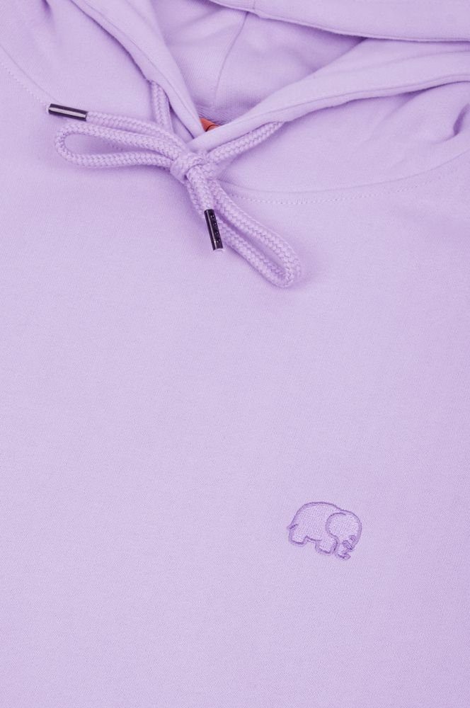Trendsplant Rundhalspullover Women's Organic Essential Oversized Hoodie Lavender