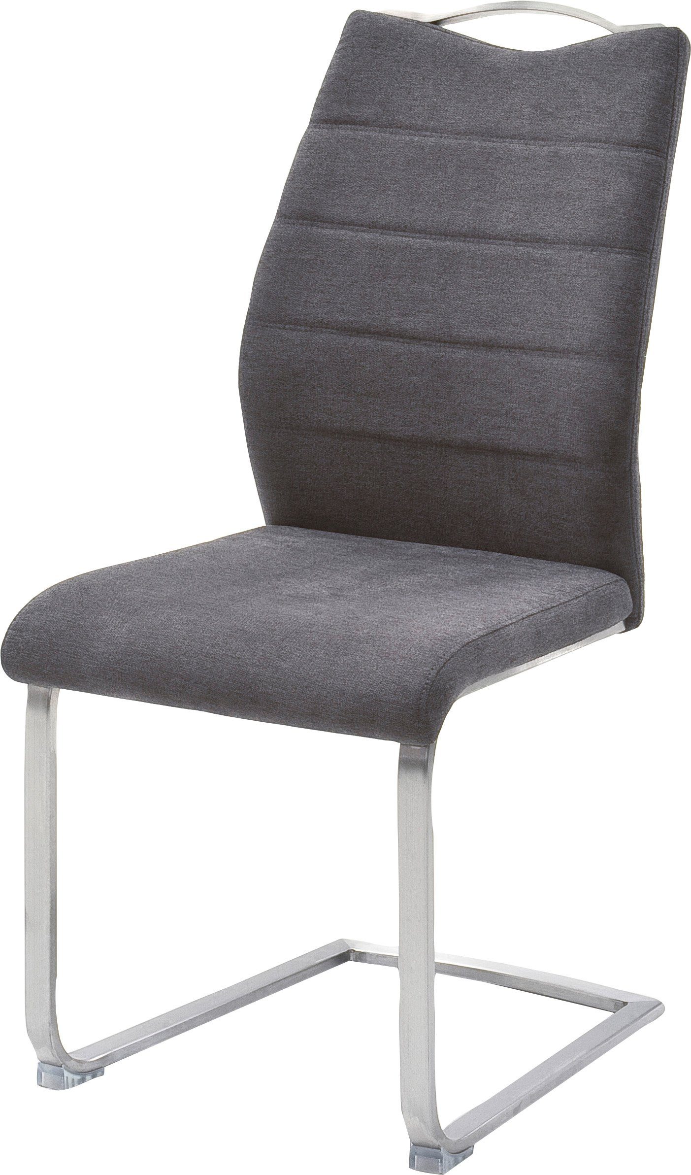 MCA furniture Freischwinger Ferrera 2 (Set, | belastbar 140 Anthrazit Anthrazit Stuhl St), Kg bis