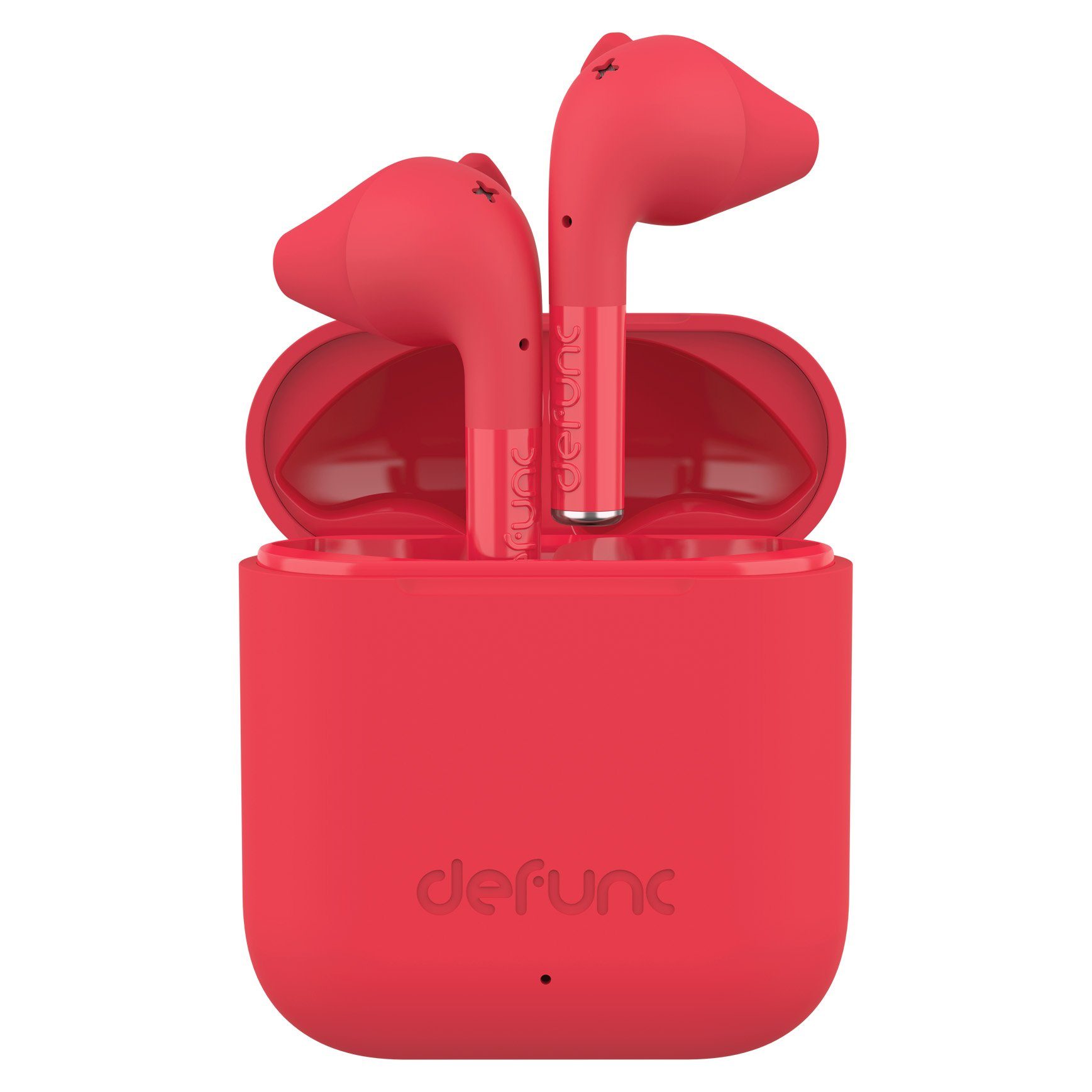 Defunc Defunc TRUE GO SLIM - Wireless Kopfhörer wireless In-Ear-Kopfhörer Rot