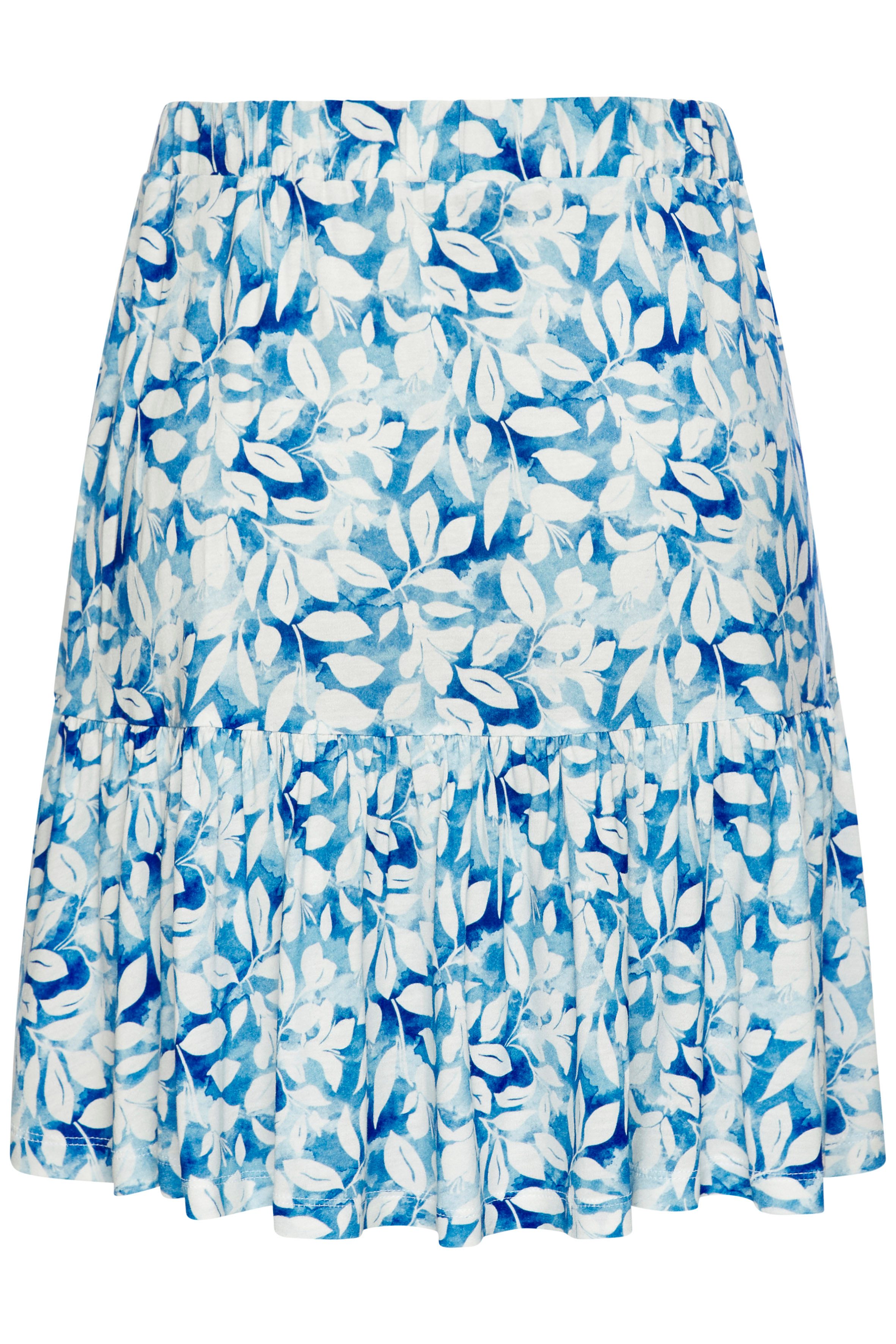 Vivance Minirock mit Volant in sommerlichem Allover-Print